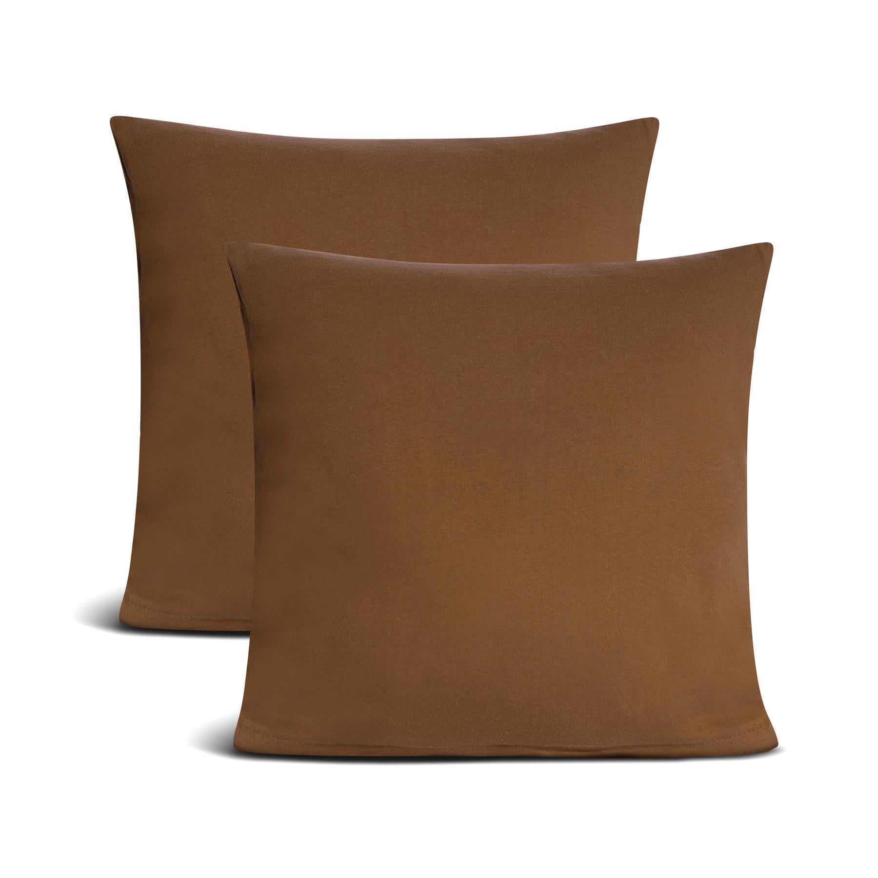 Kissenbezüge 2er Set 40x40 cm - 100% Baumwolle, stilvoll und gemütlich