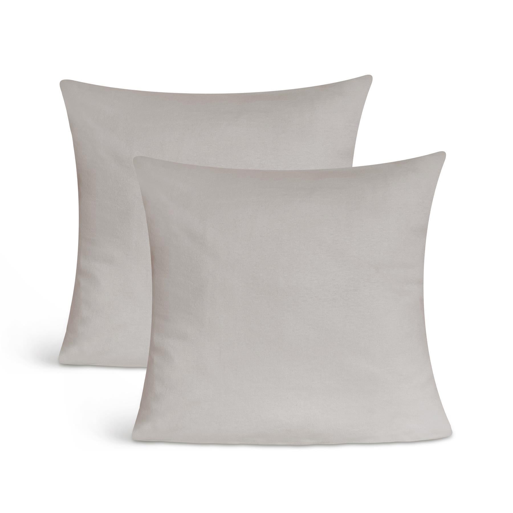 Kissenbezüge 2er Set 40x40 cm - 100% Baumwolle, stilvoll und gemütlich