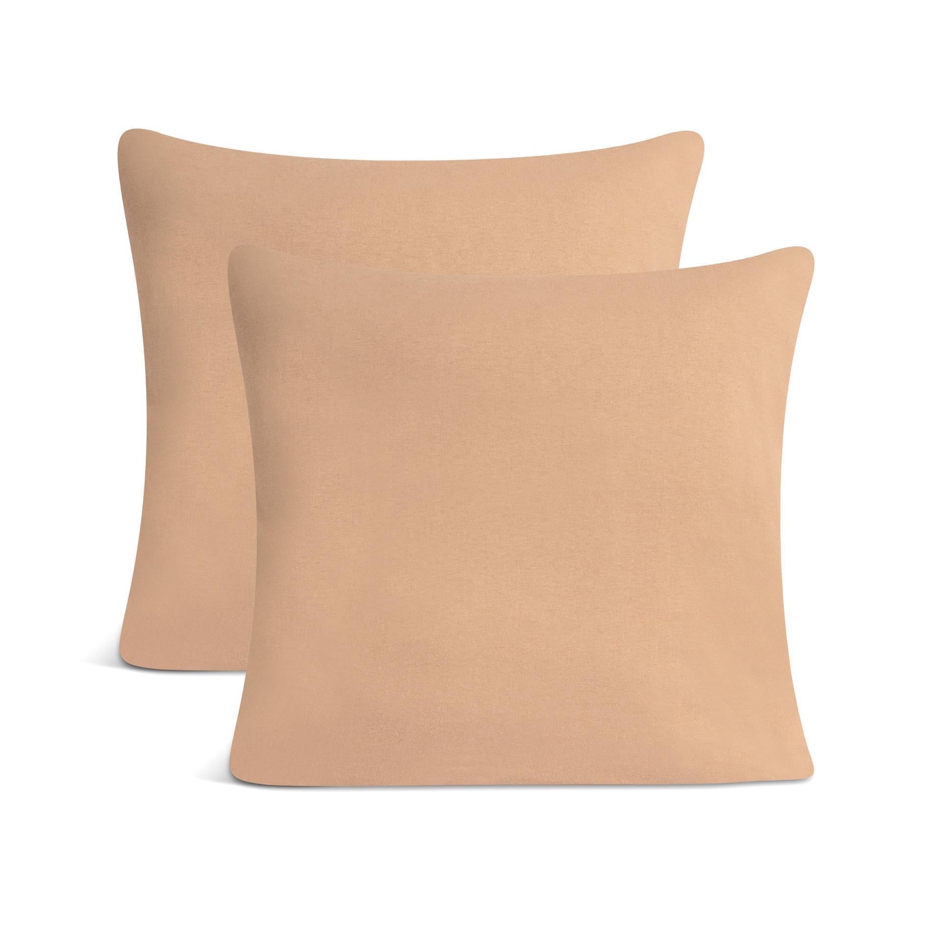 Kissenbezüge 2er Set 40x40 cm - 100% Baumwolle, stilvoll und gemütlich