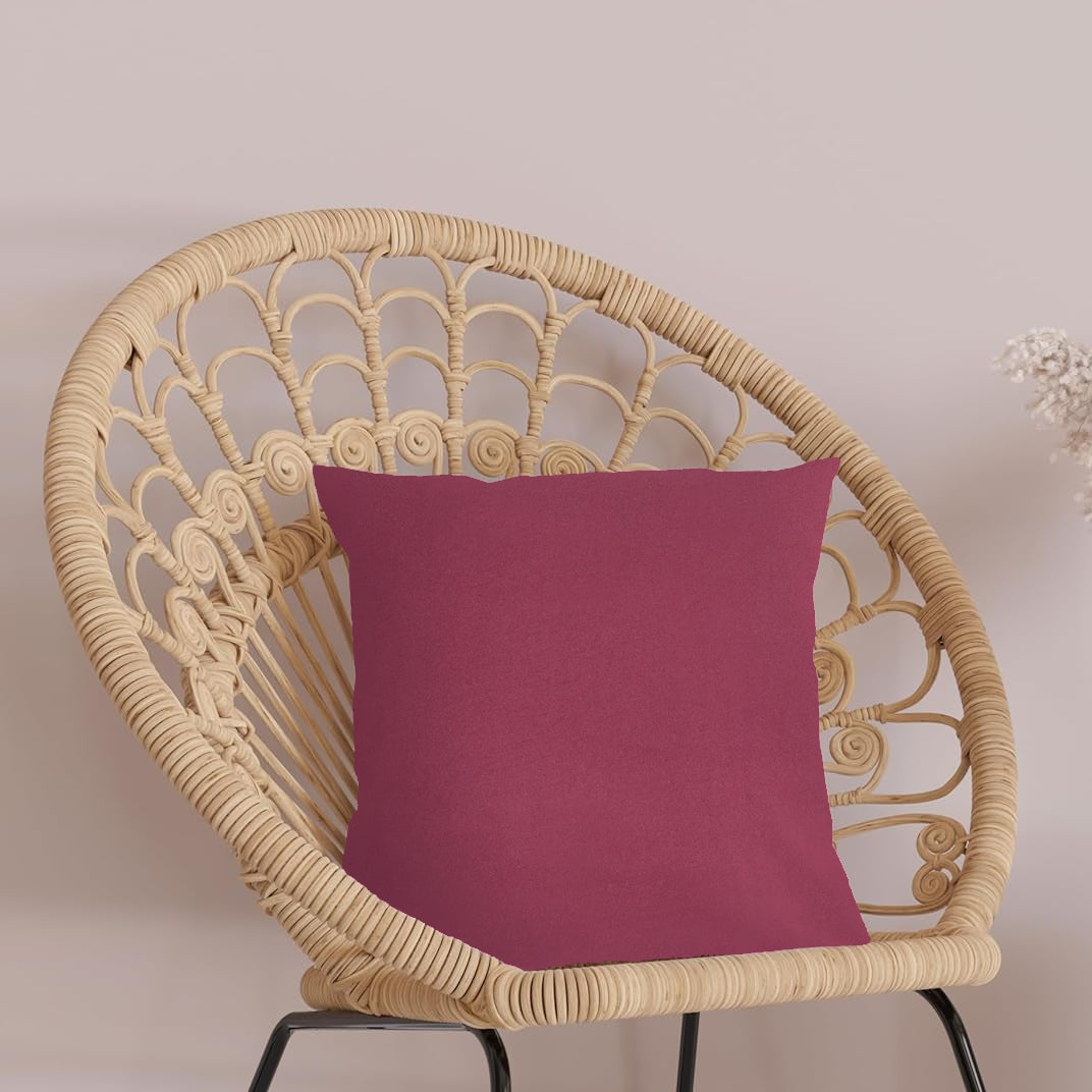 Kissenbezüge 2er Set 40x40 cm - 100% Baumwolle, stilvoll und gemütlich