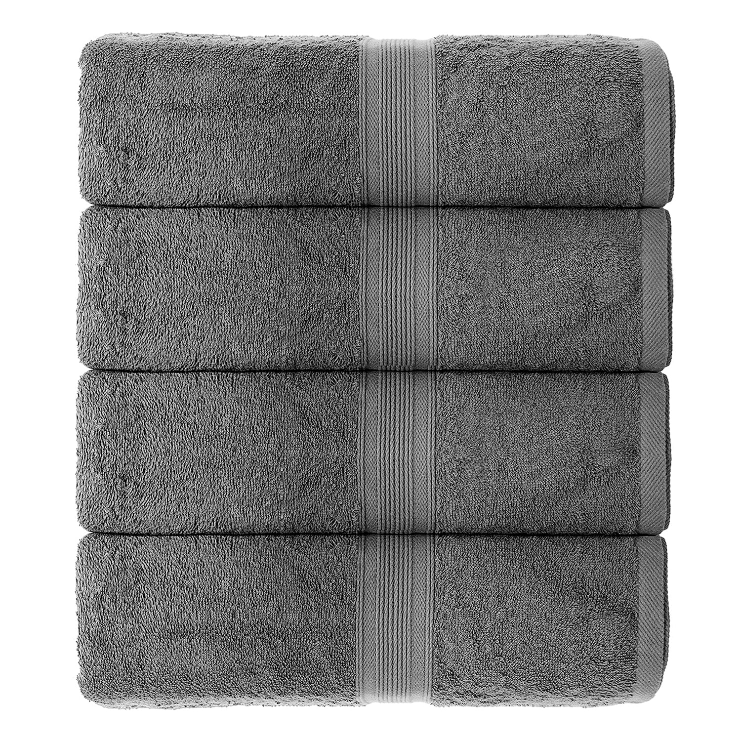 Handtücher von Leevitex – 4er Set, 100% Baumwolle, 50 x 100 cm, weich und saugfähig