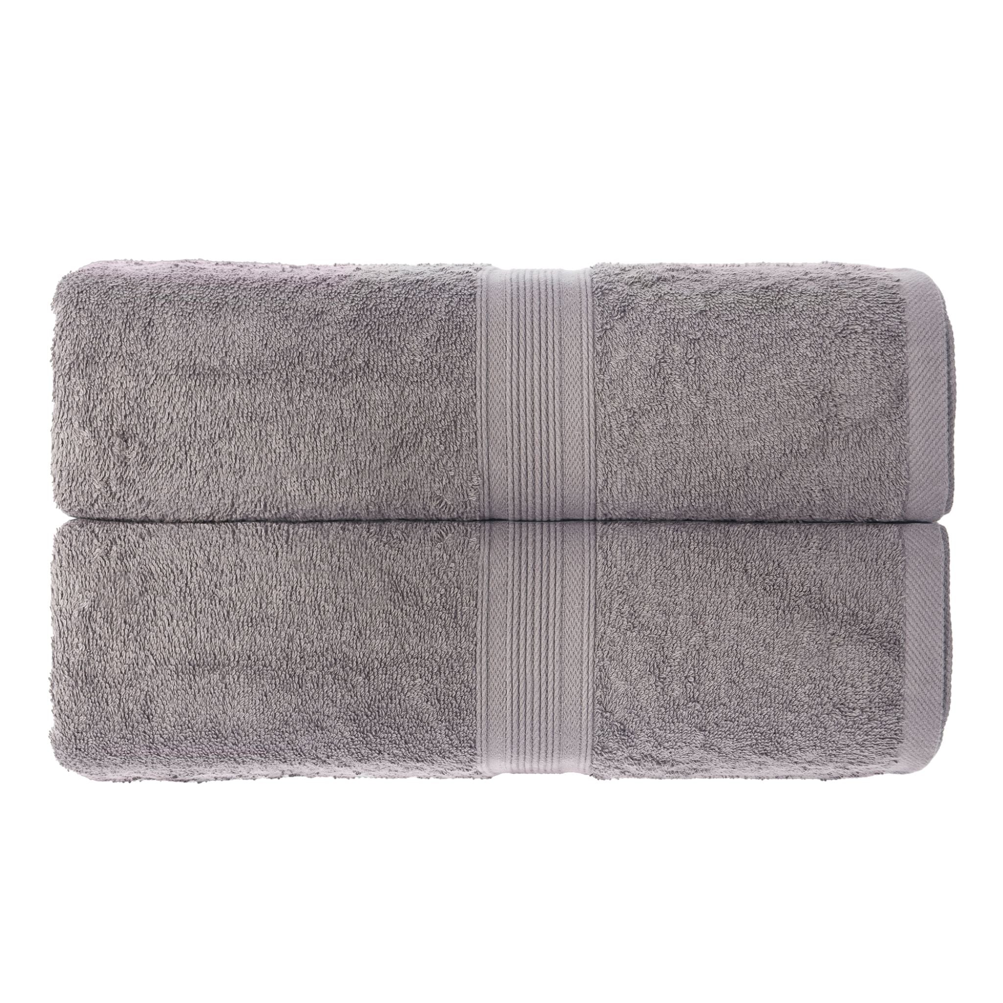 Duschtücher im 2er Set – 100% Baumwolle, 70 x 140 cm, weich und saugfähig