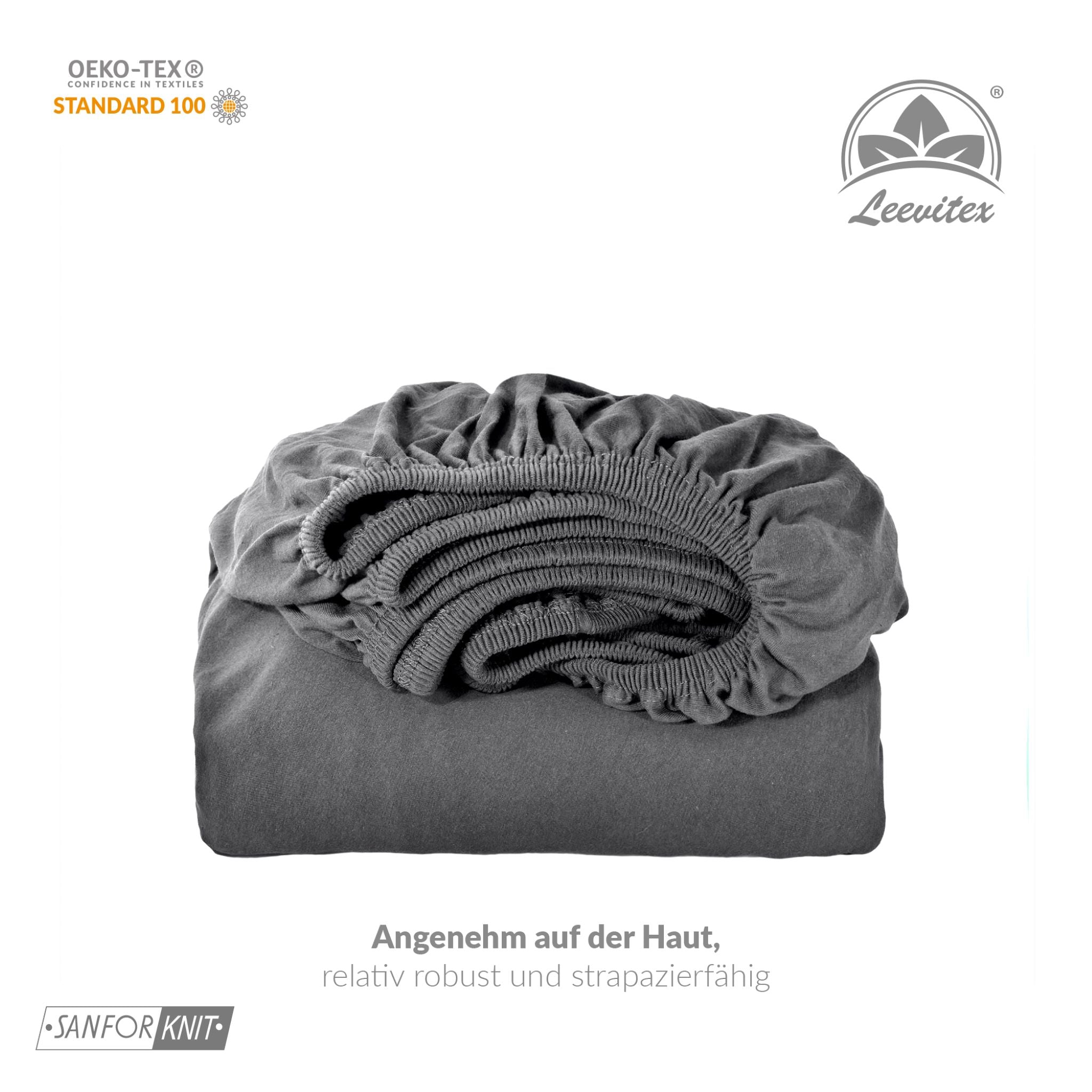 Topper Spannbettlaken 180x200 bis 200x200 / 220 cm | 18 cm Steg | verschiedene Materialstärken