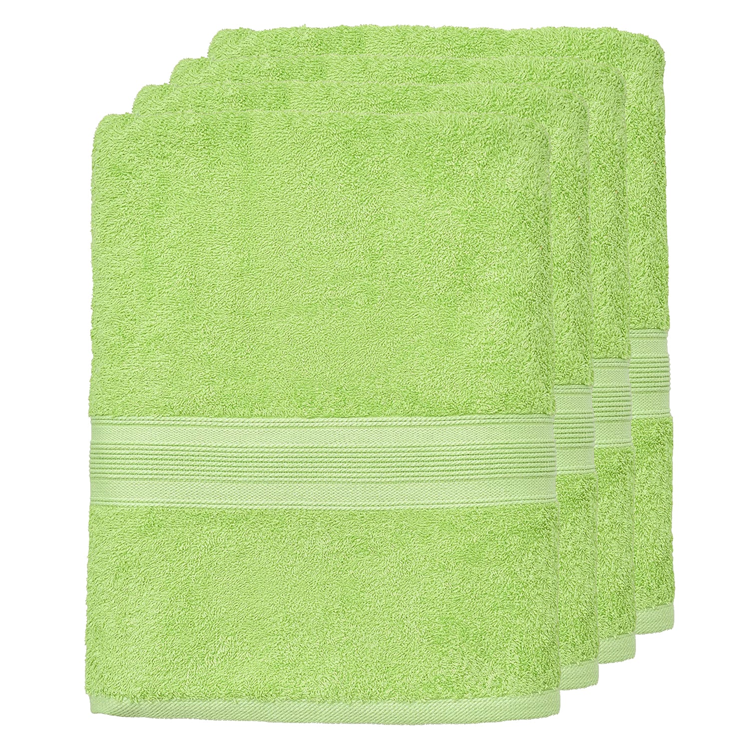 Handtücher von Leevitex – 4er Set, 100% Baumwolle, 50 x 100 cm, weich und saugfähig