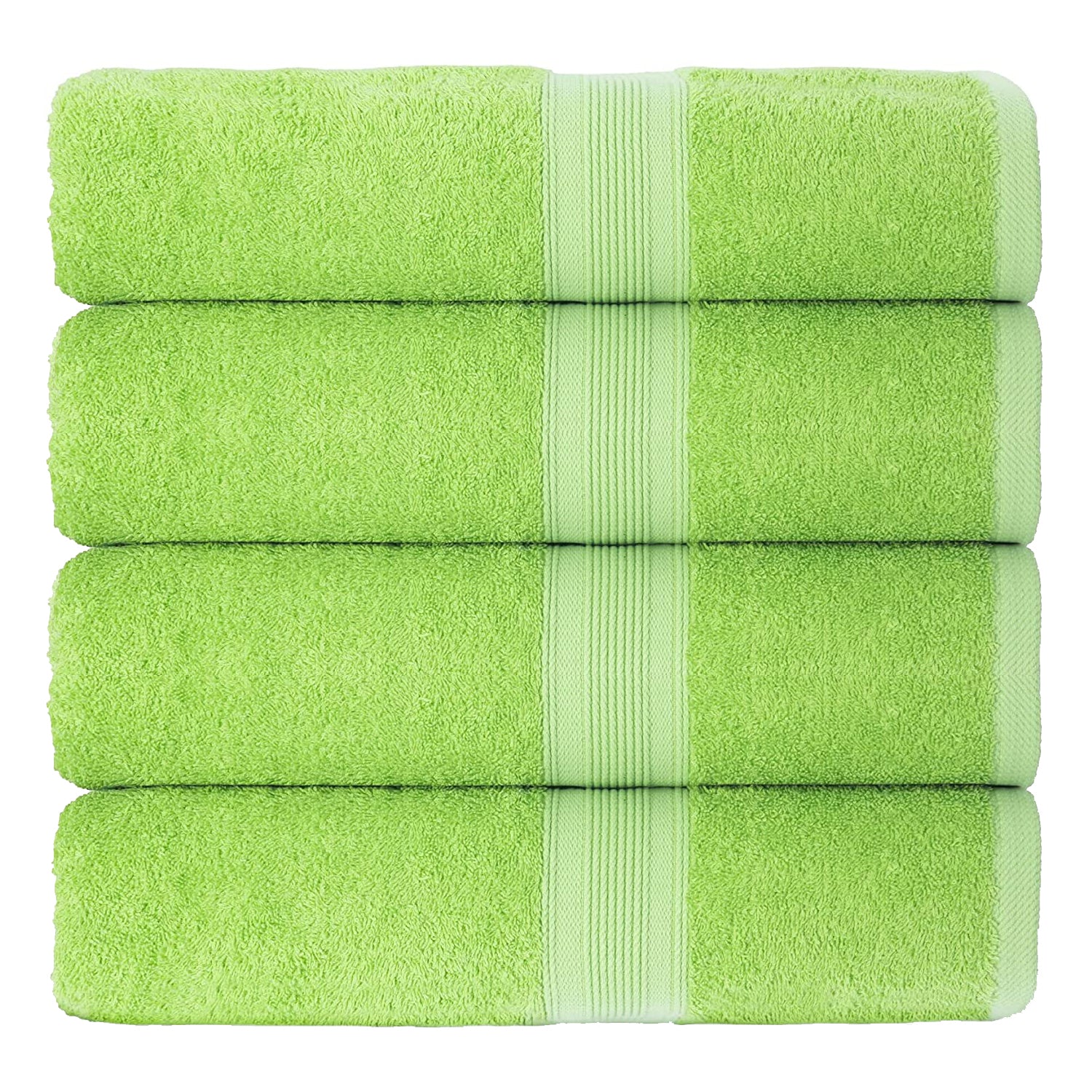 Handtücher von Leevitex – 4er Set, 100% Baumwolle, 50 x 100 cm, weich und saugfähig