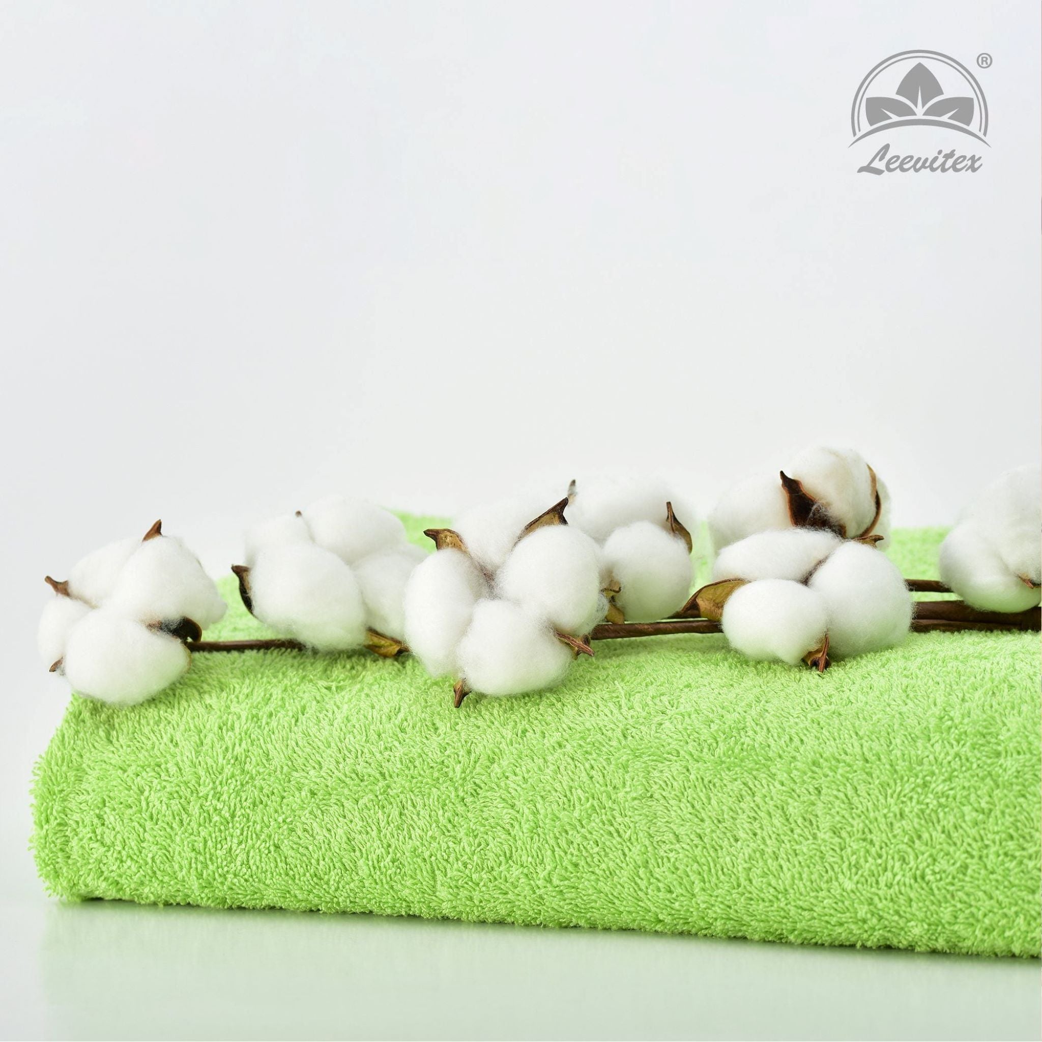 Handtücher von Leevitex – 4er Set, 100% Baumwolle, 50 x 100 cm, weich und saugfähig