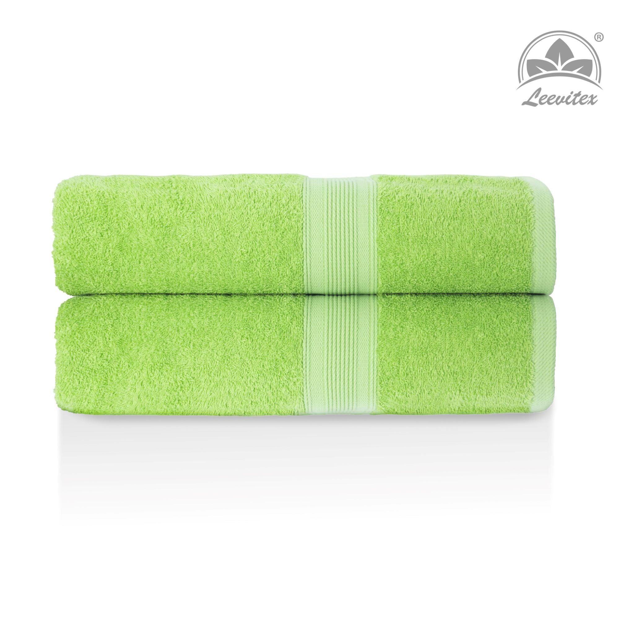 Duschtücher im 2er Set – 100% Baumwolle, 70 x 140 cm, weich und saugfähig