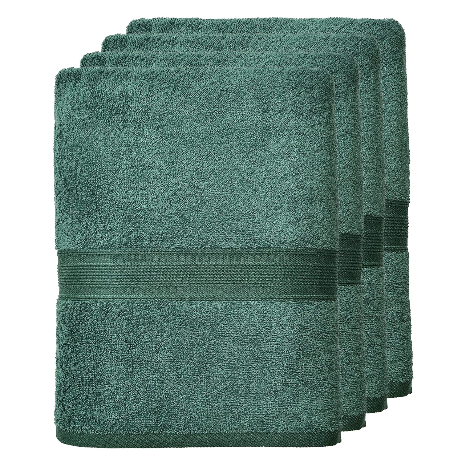 Handtücher von Leevitex – 4er Set, 100% Baumwolle, 50 x 100 cm, weich und saugfähig