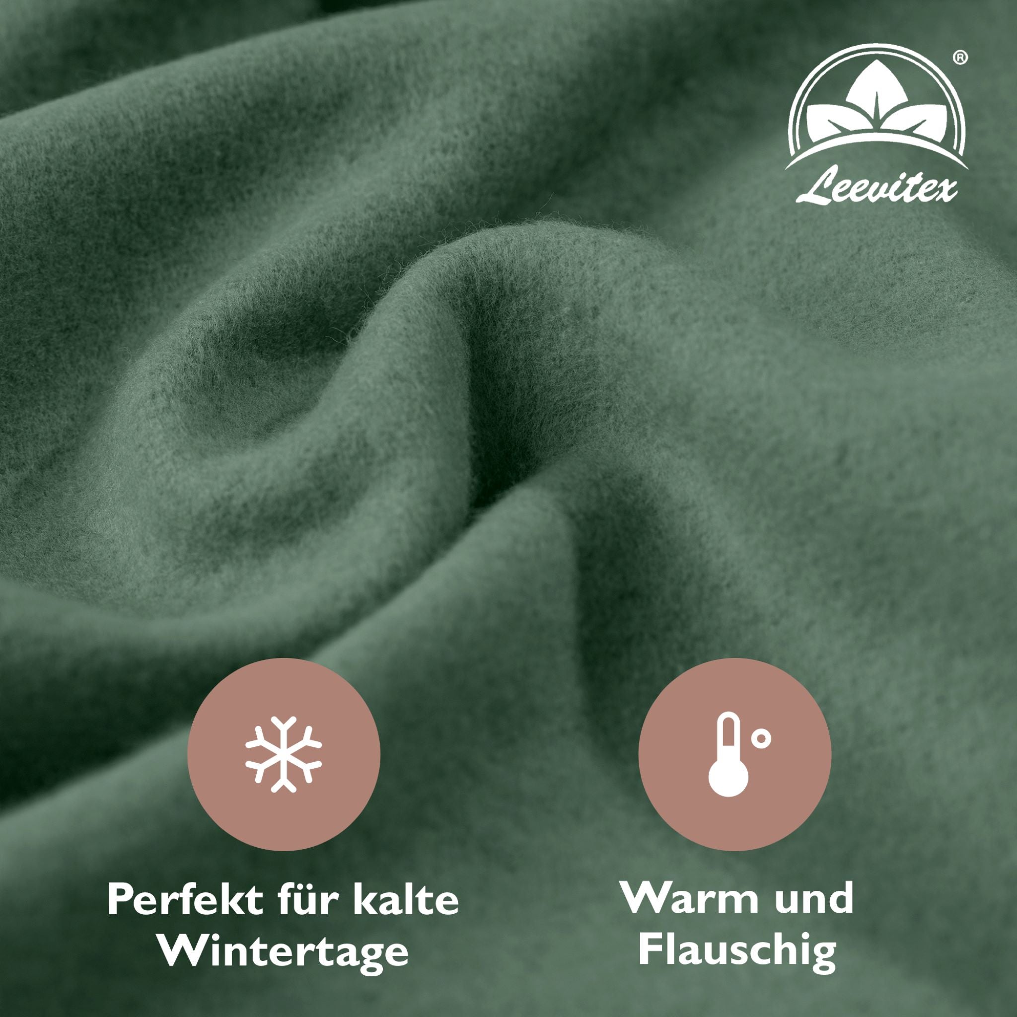 Winterspannbettlaken für 140x200 bis 160x200 cm | 40 cm Steg | 80% Baumwolle 20% Polyester