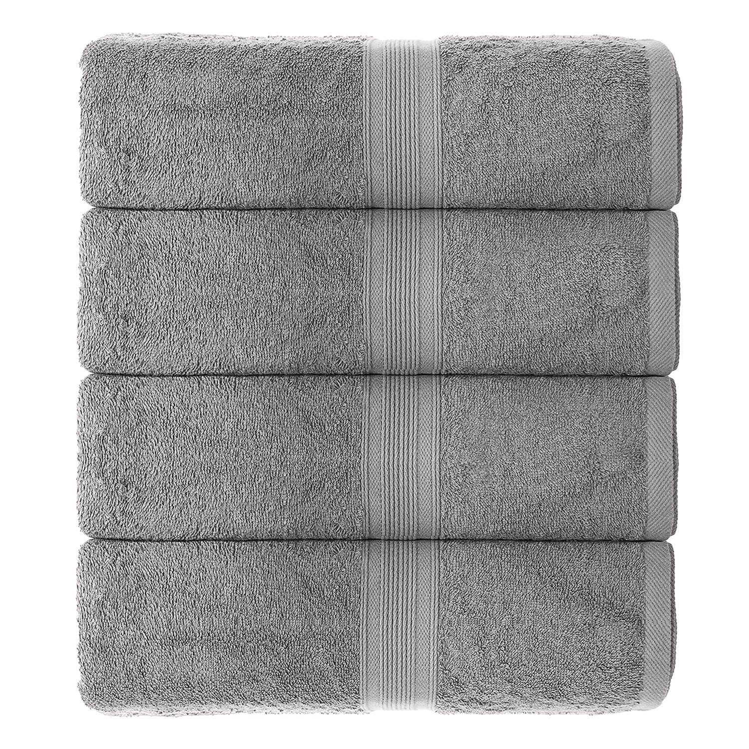 Handtücher von Leevitex – 4er Set, 100% Baumwolle, 50 x 100 cm, weich und saugfähig