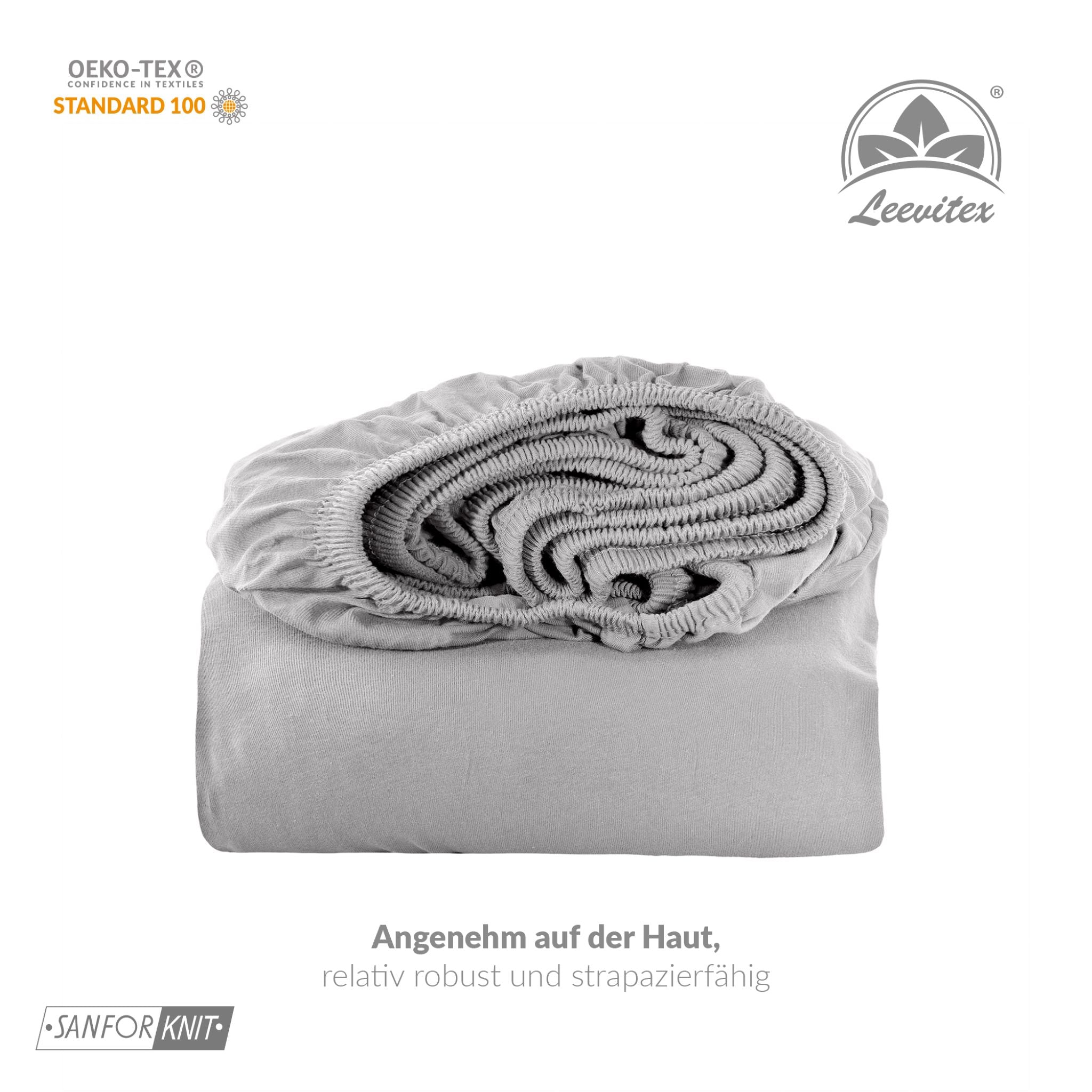 Topper Spannbettlaken 90x200 bis 100x200 / 220 cm | 18 cm Steg | verschiedene Materialstärken