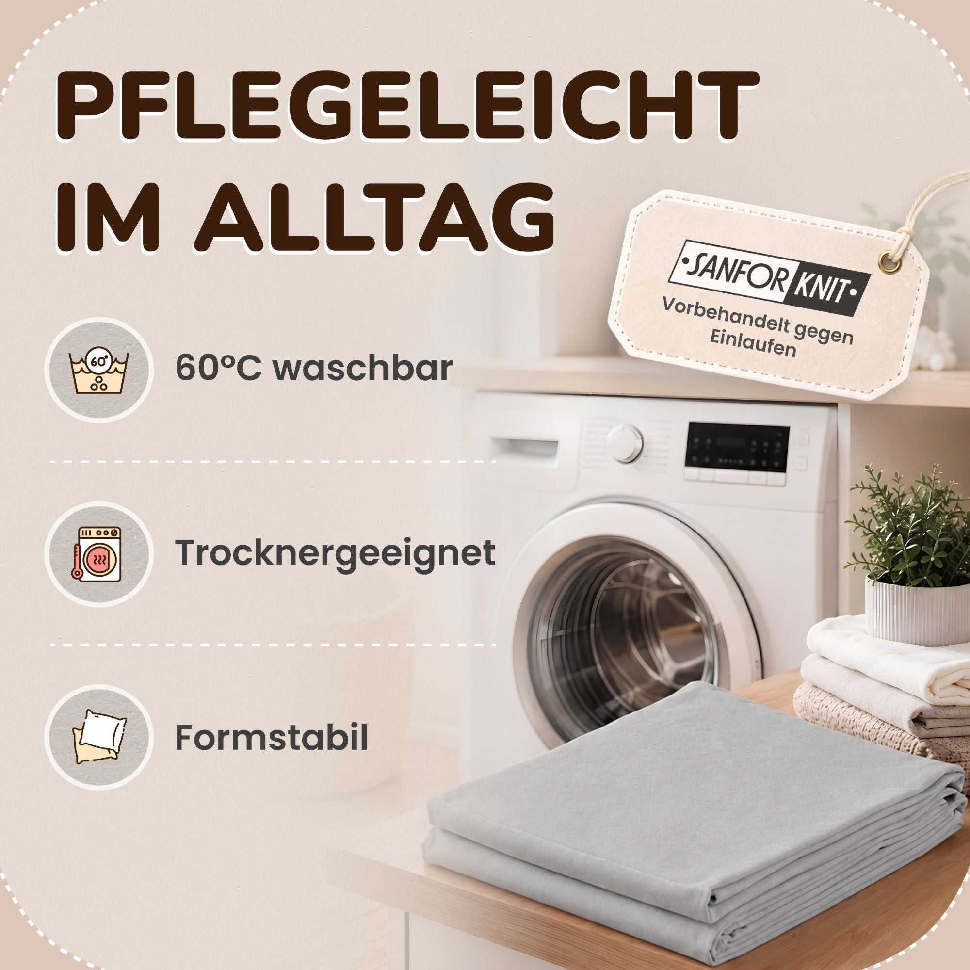 Kissenbezüge 2er Set 80x80 cm - 100% Baumwolle, stilvoll und gemütlich