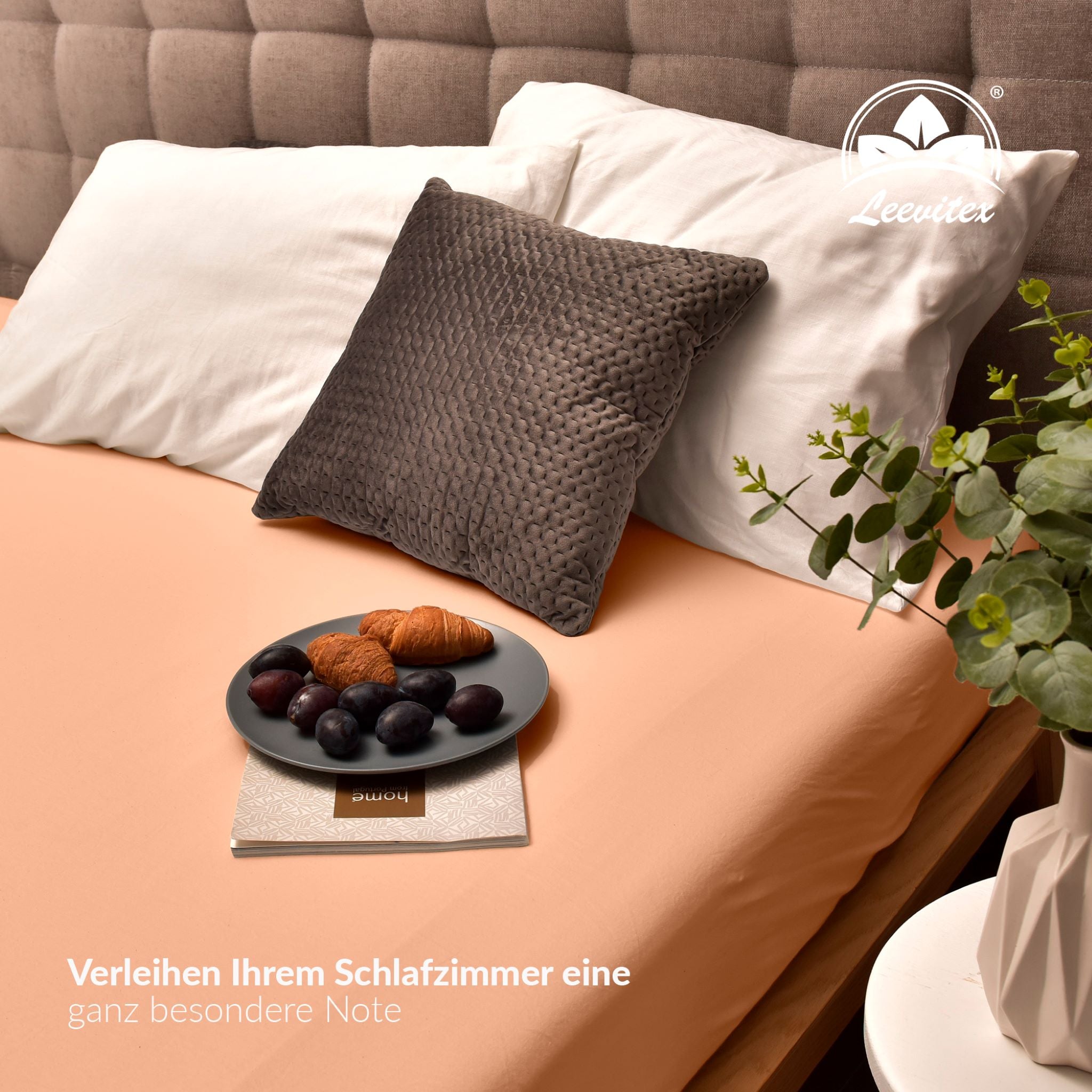 Topper Spannbettlaken 140x200 bis 160x200 / 220 cm | 18 cm Steg | verschiedene Materialstärken