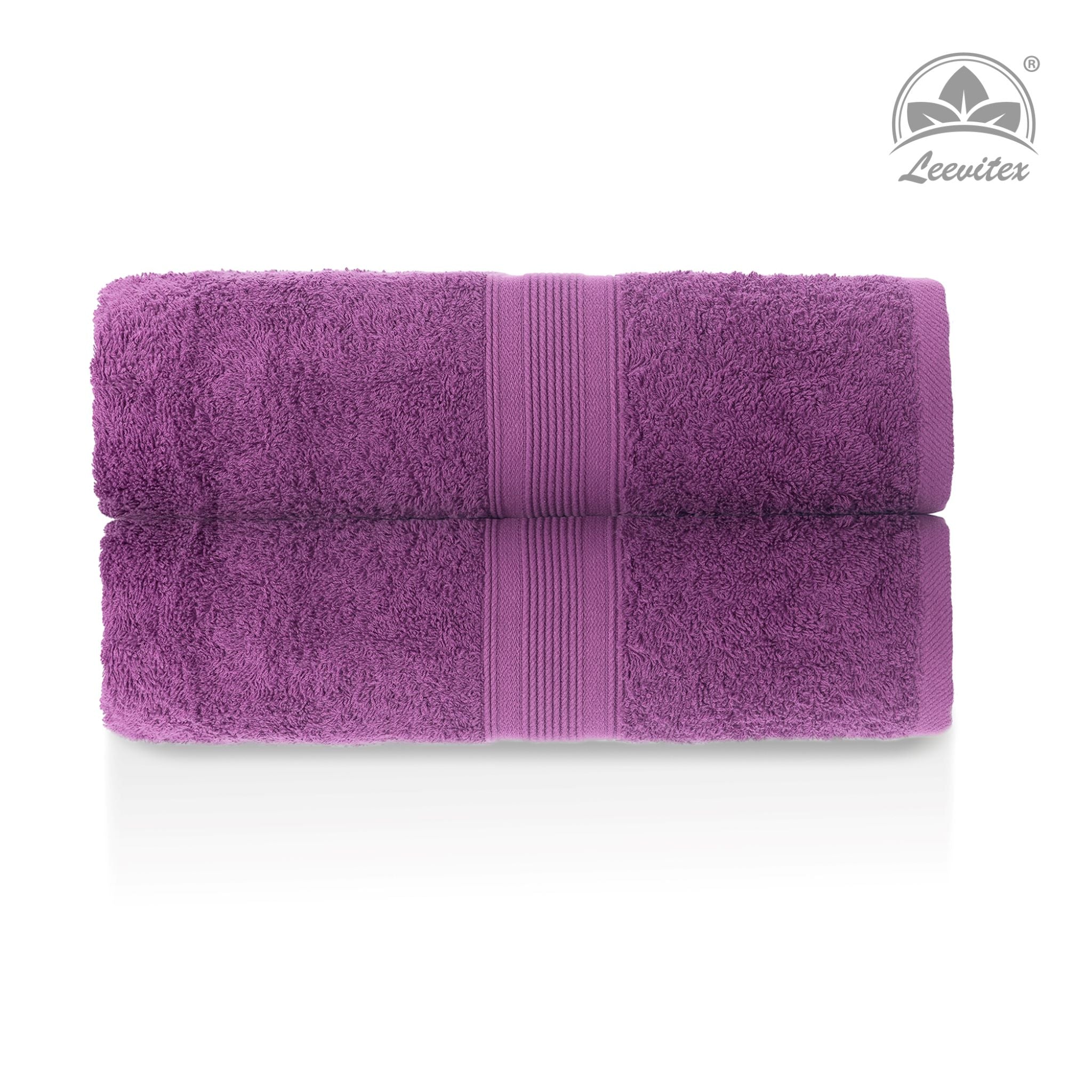 Duschtücher im 2er Set – 100% Baumwolle, 70 x 140 cm, weich und saugfähig