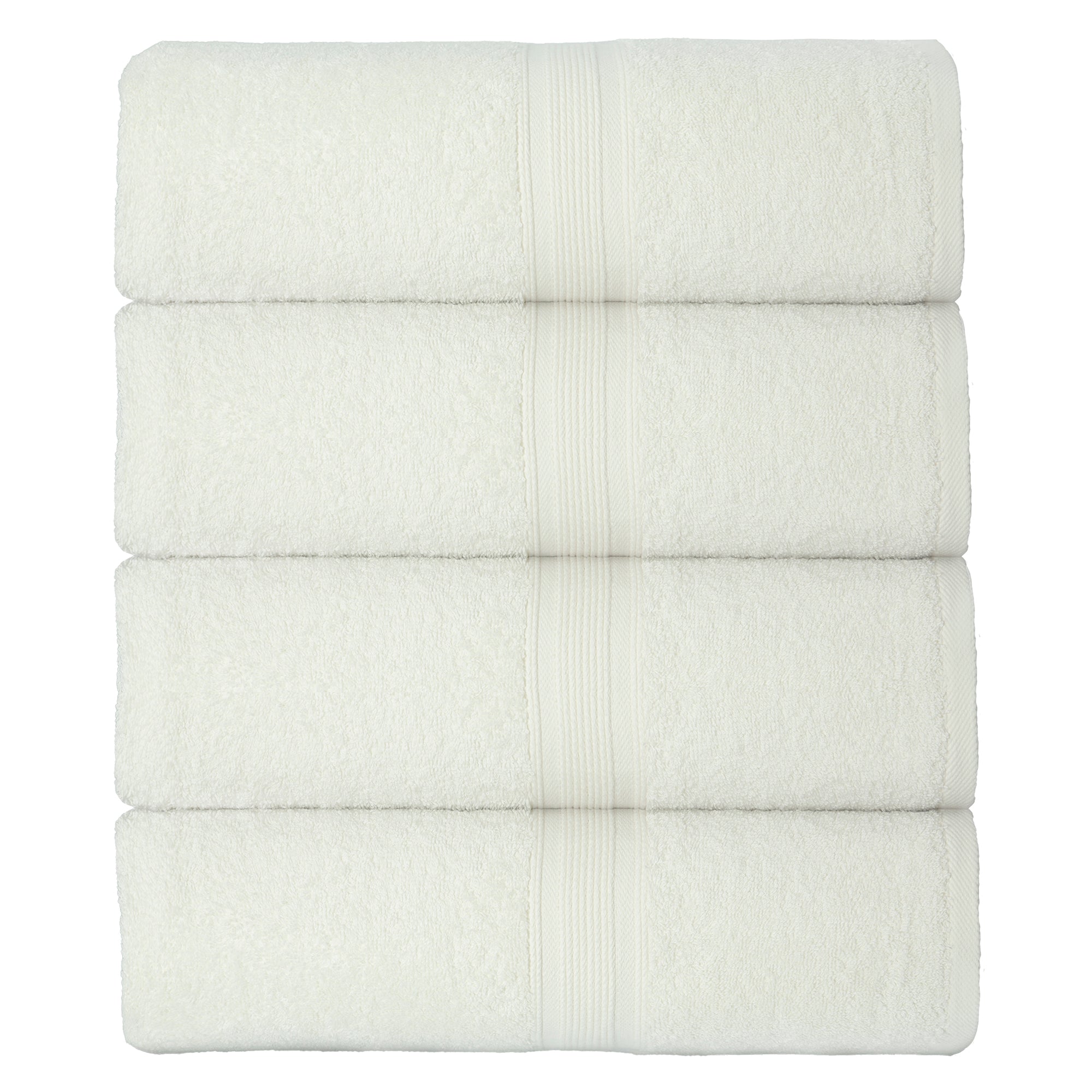 Handtücher von Leevitex – 4er Set, 100% Baumwolle, 50 x 100 cm, weich und saugfähig