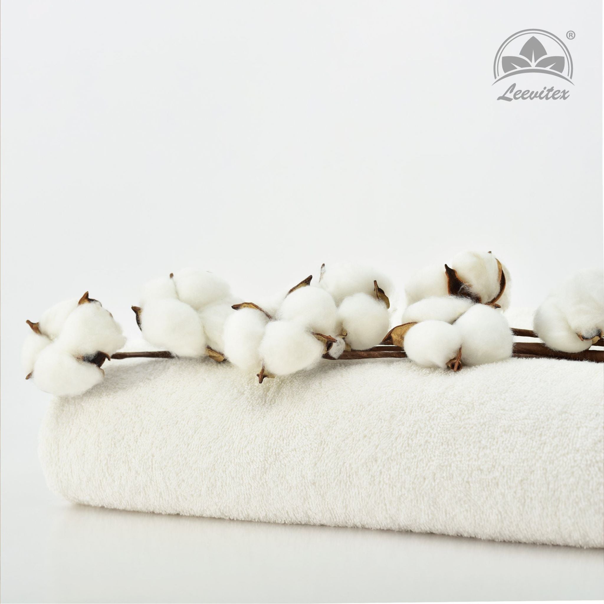 Handtücher von Leevitex – 4er Set, 100% Baumwolle, 50 x 100 cm, weich und saugfähig