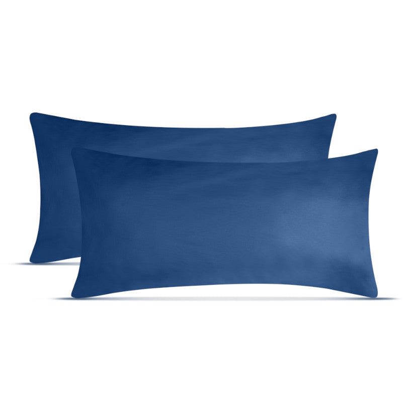 Kissenbezüge 2er Set 40x80 cm - 100% Baumwolle, stilvoll und gemütlich