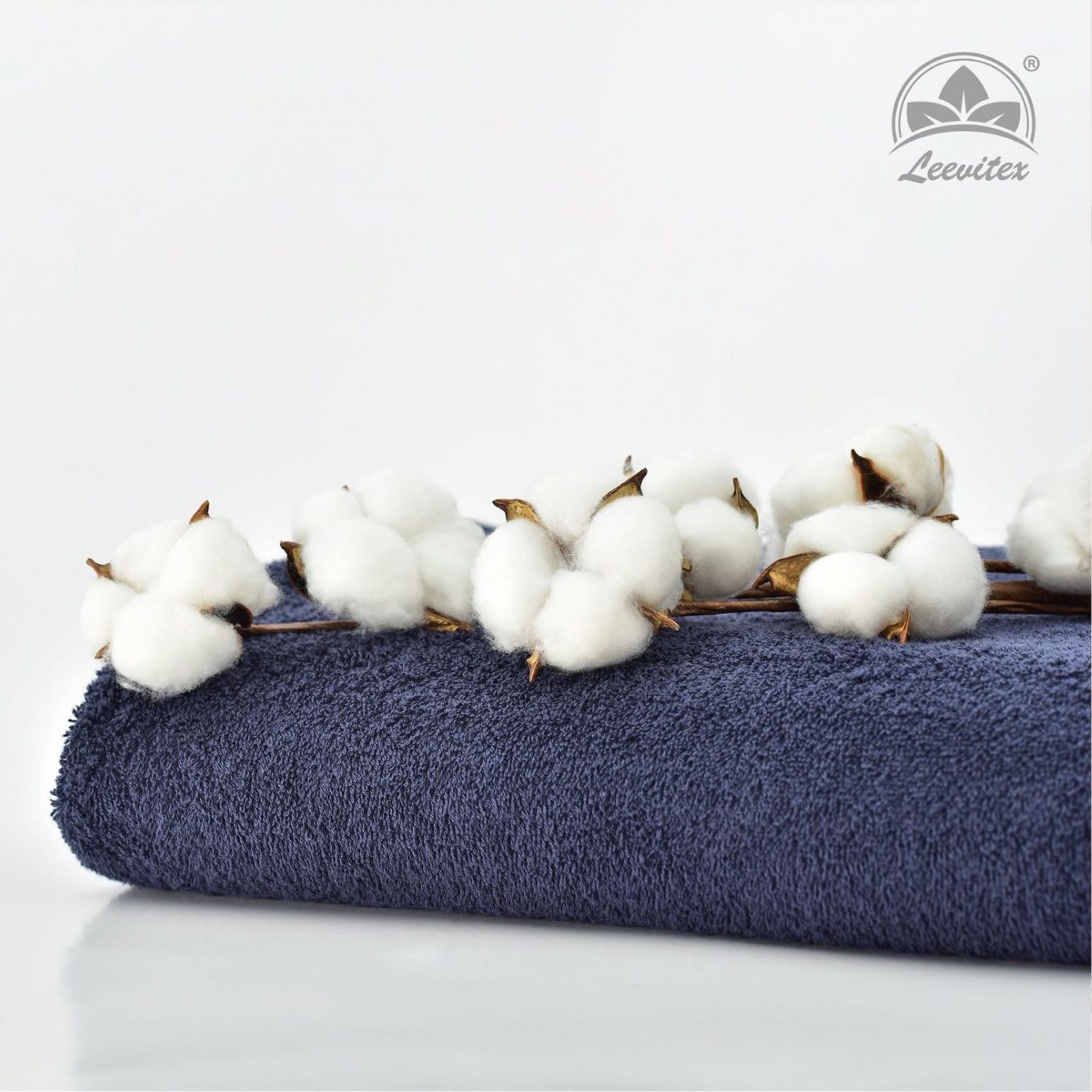 Handtücher von Leevitex – 4er Set, 100% Baumwolle, 50 x 100 cm, weich und saugfähig