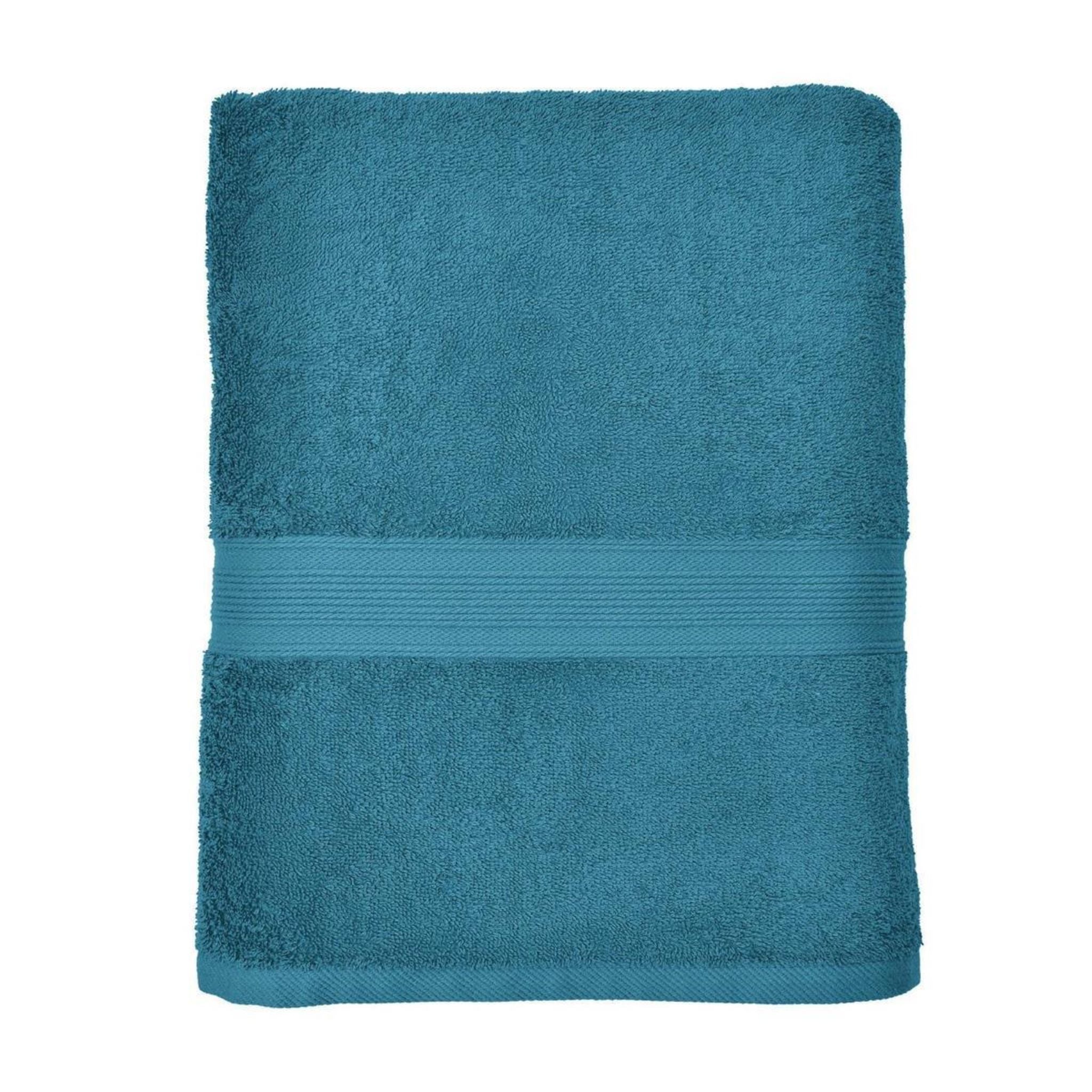 Saunatücher aus 100% Baumwolle im 1er Set – 80 x 200 cm, weich und saugfähig