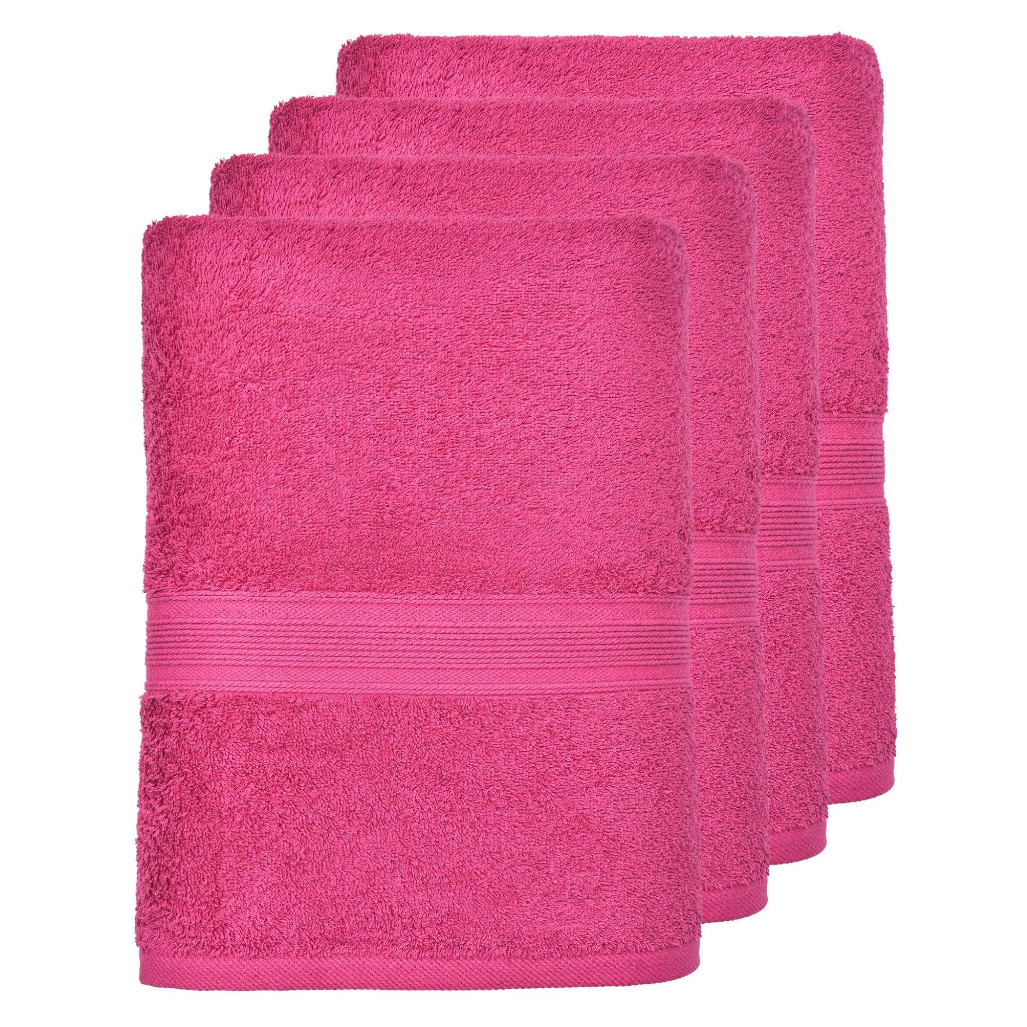 Handtücher von Leevitex – 4er Set, 100% Baumwolle, 50 x 100 cm, weich und saugfähig