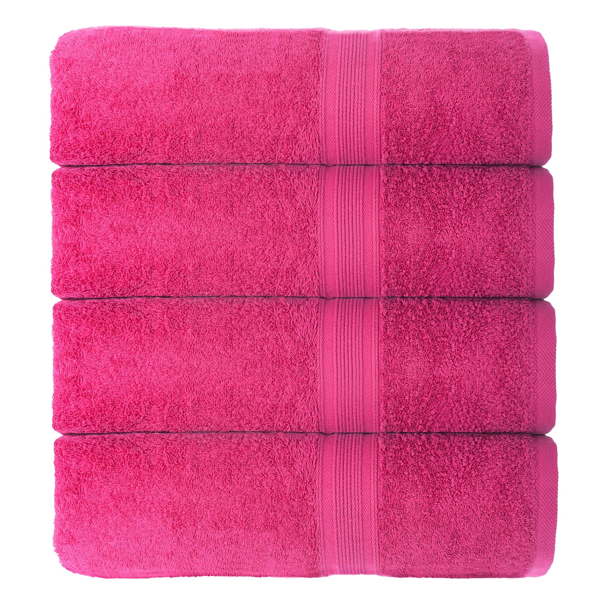 Handtücher von Leevitex – 4er Set, 100% Baumwolle, 50 x 100 cm, weich und saugfähig