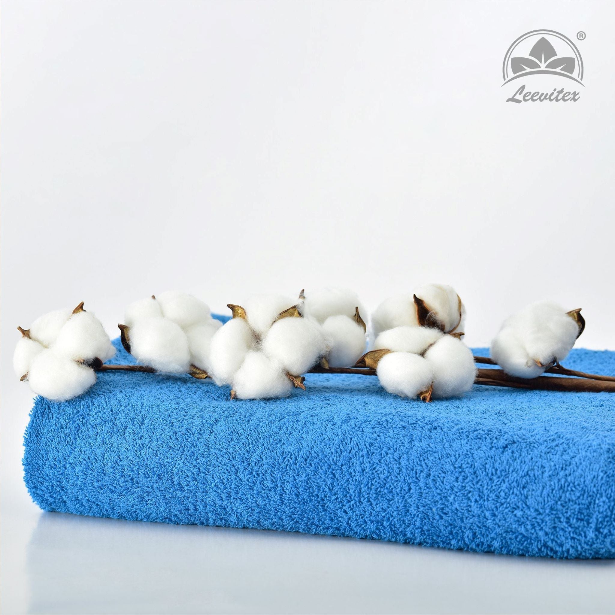 Handtücher von Leevitex – 4er Set, 100% Baumwolle, 50 x 100 cm, weich und saugfähig