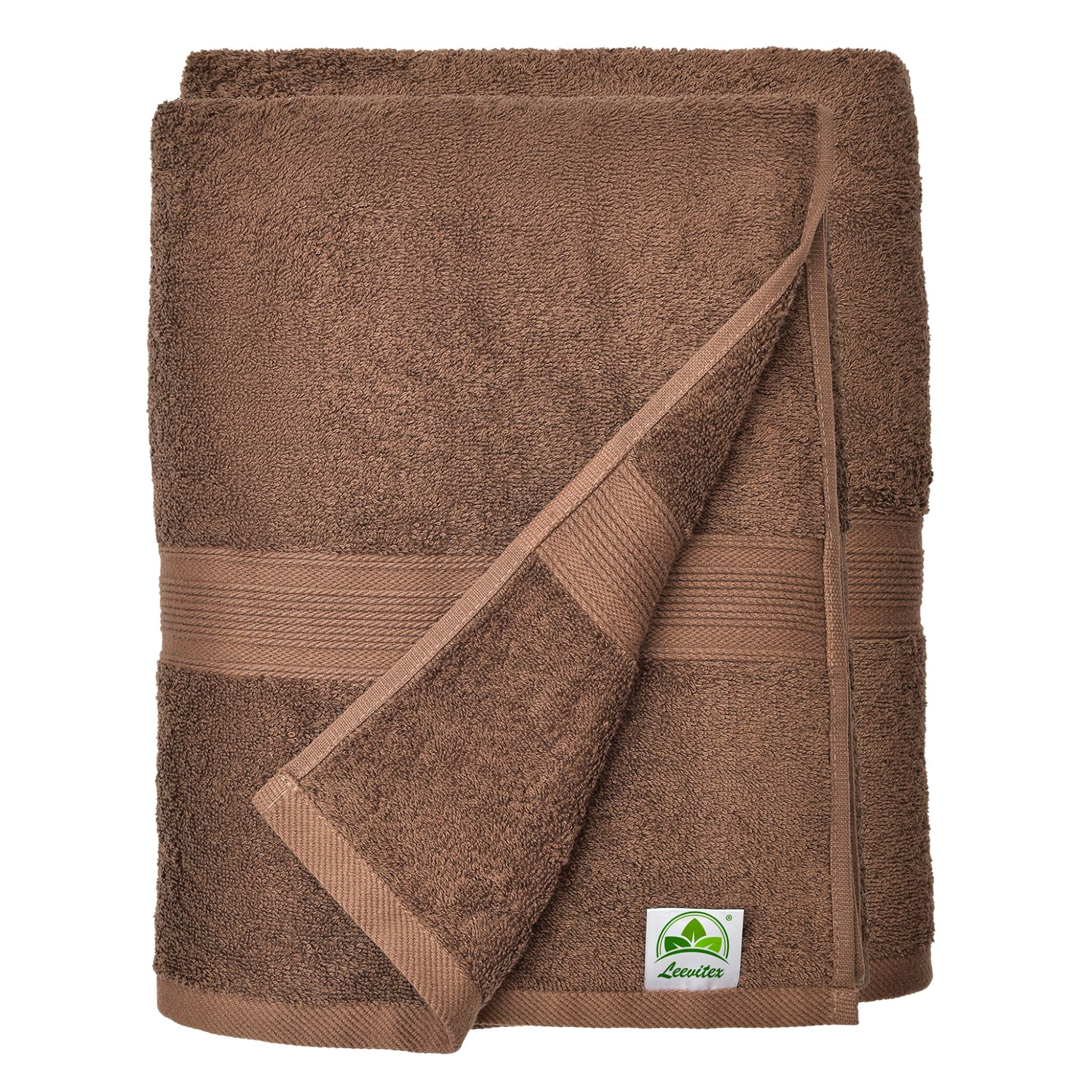 Saunatücher aus 100% Baumwolle im 2er Set – 80 x 200 cm, weich und saugfähig