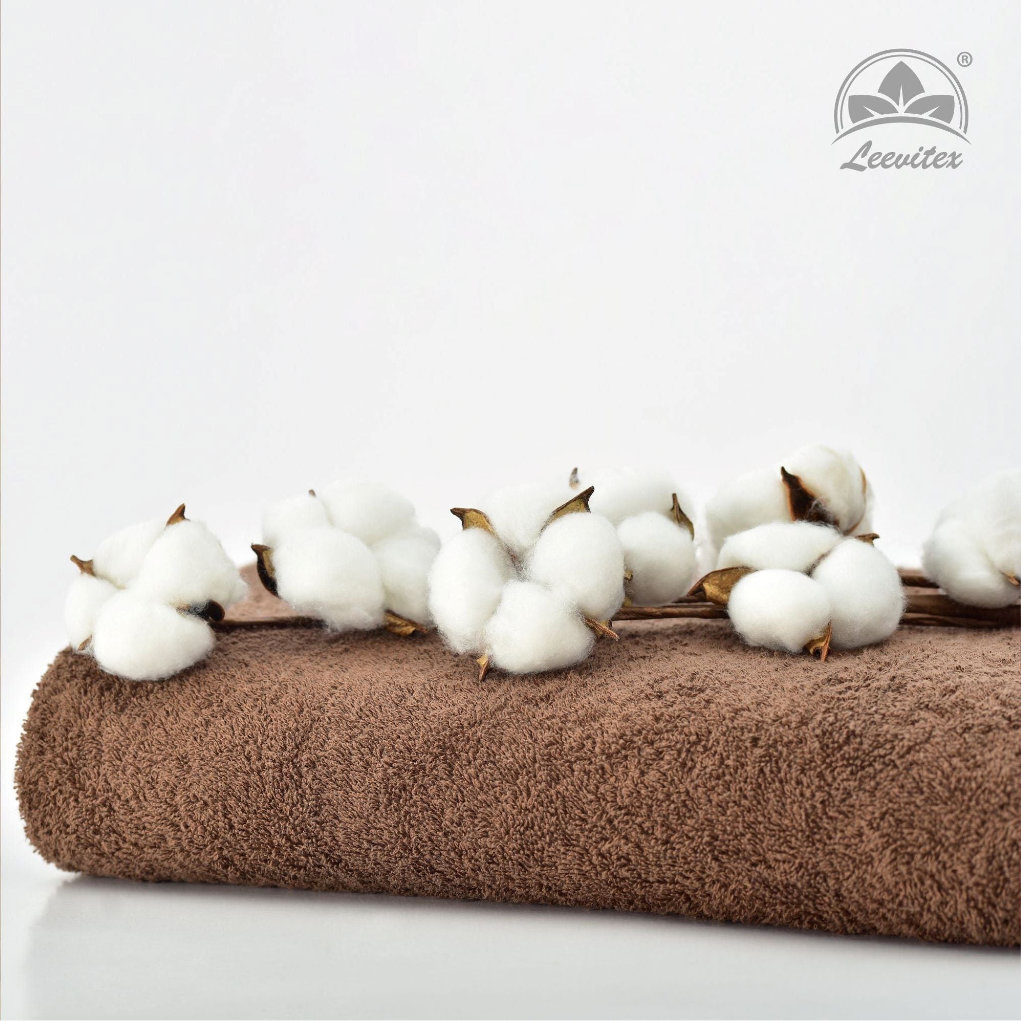 Handtücher von Leevitex – 4er Set, 100% Baumwolle, 50 x 100 cm, weich und saugfähig