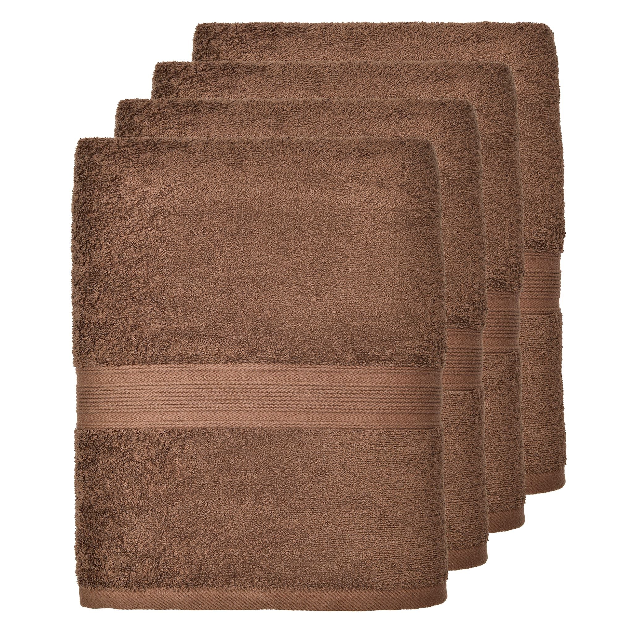 Handtücher von Leevitex – 4er Set, 100% Baumwolle, 50 x 100 cm, weich und saugfähig