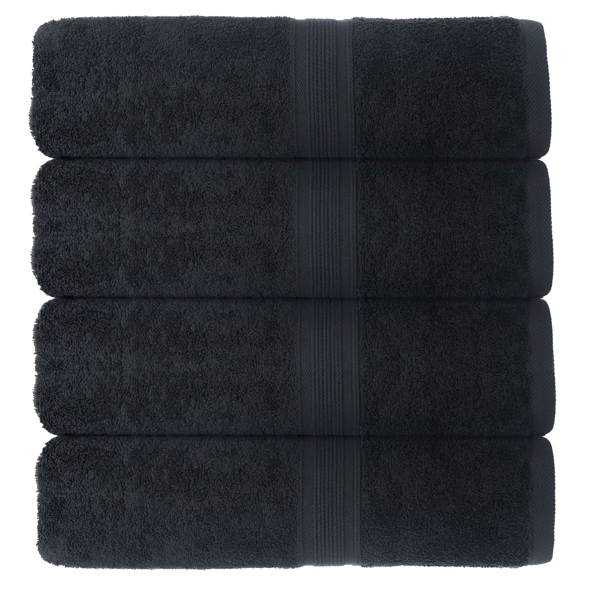 Handtücher von Leevitex – 4er Set, 100% Baumwolle, 50 x 100 cm, weich und saugfähig