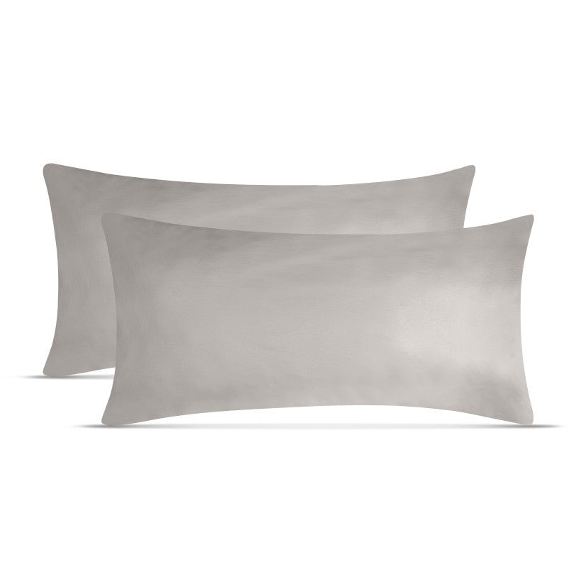 Kissenbezüge 2er Set 40x80 cm - 100% Baumwolle, stilvoll und gemütlich