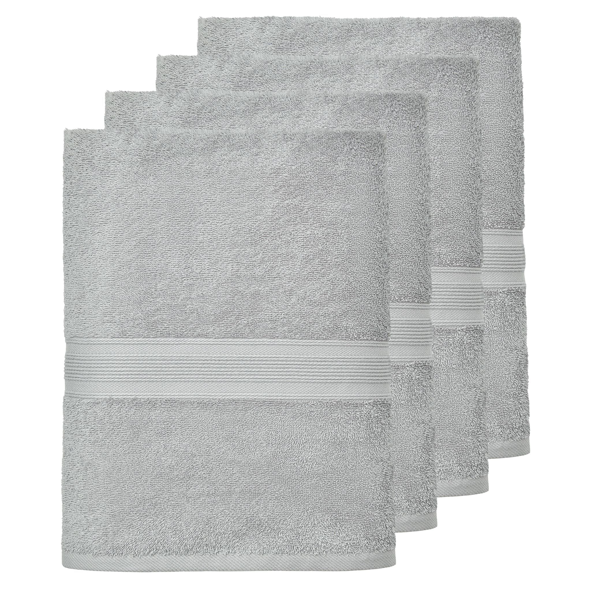 Handtücher von Leevitex – 4er Set, 100% Baumwolle, 50 x 100 cm, weich und saugfähig