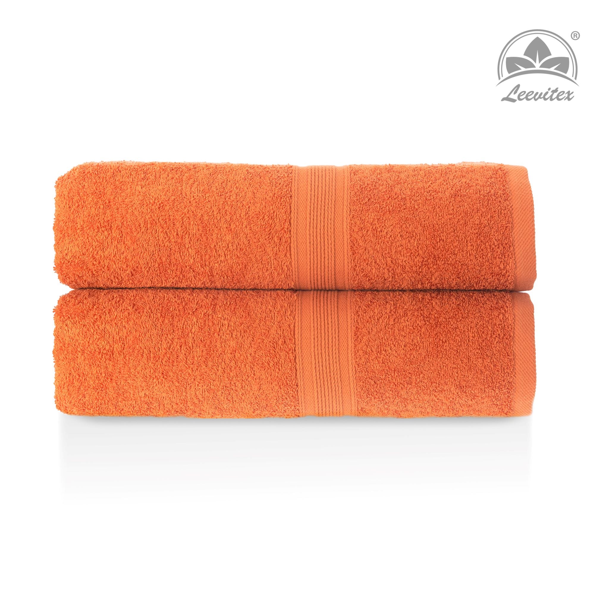 Duschtücher im 2er Set – 100% Baumwolle, 70 x 140 cm, weich und saugfähig