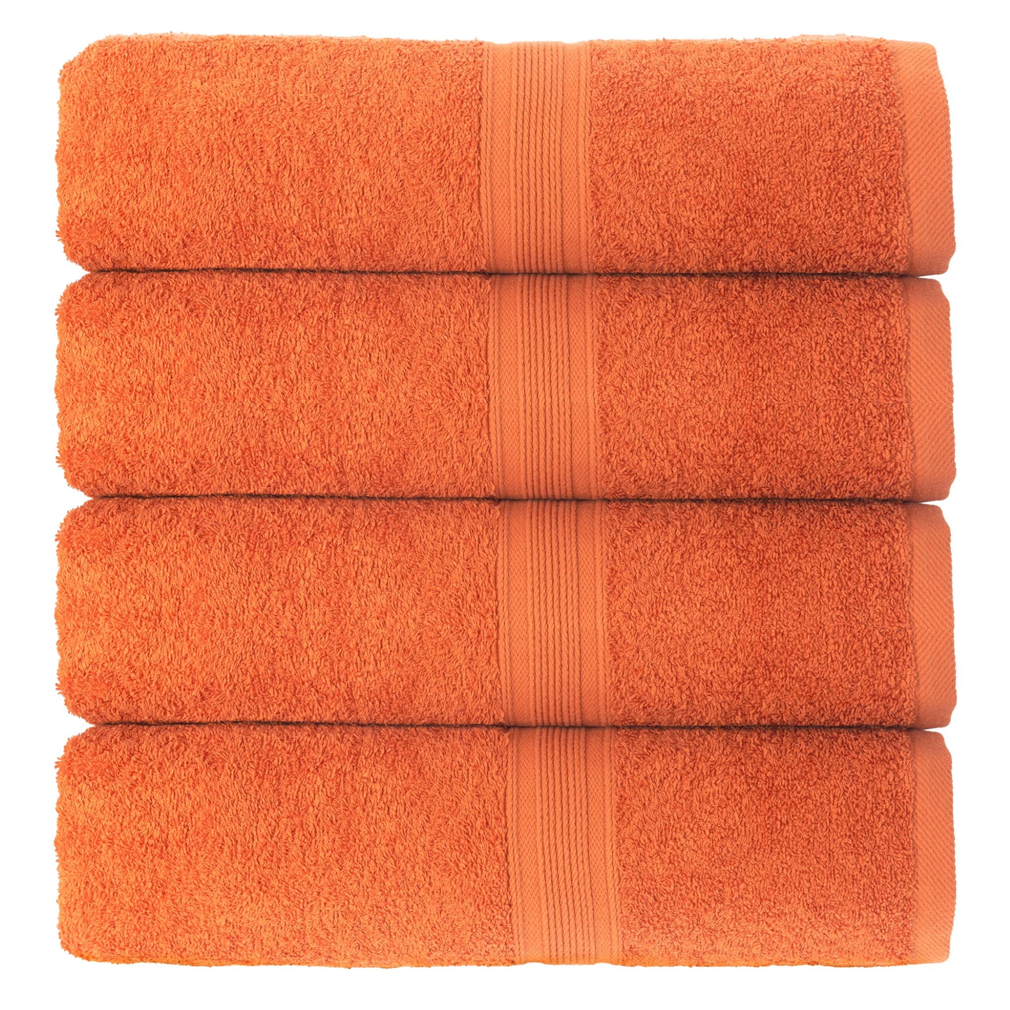 Handtücher von Leevitex – 4er Set, 100% Baumwolle, 50 x 100 cm, weich und saugfähig