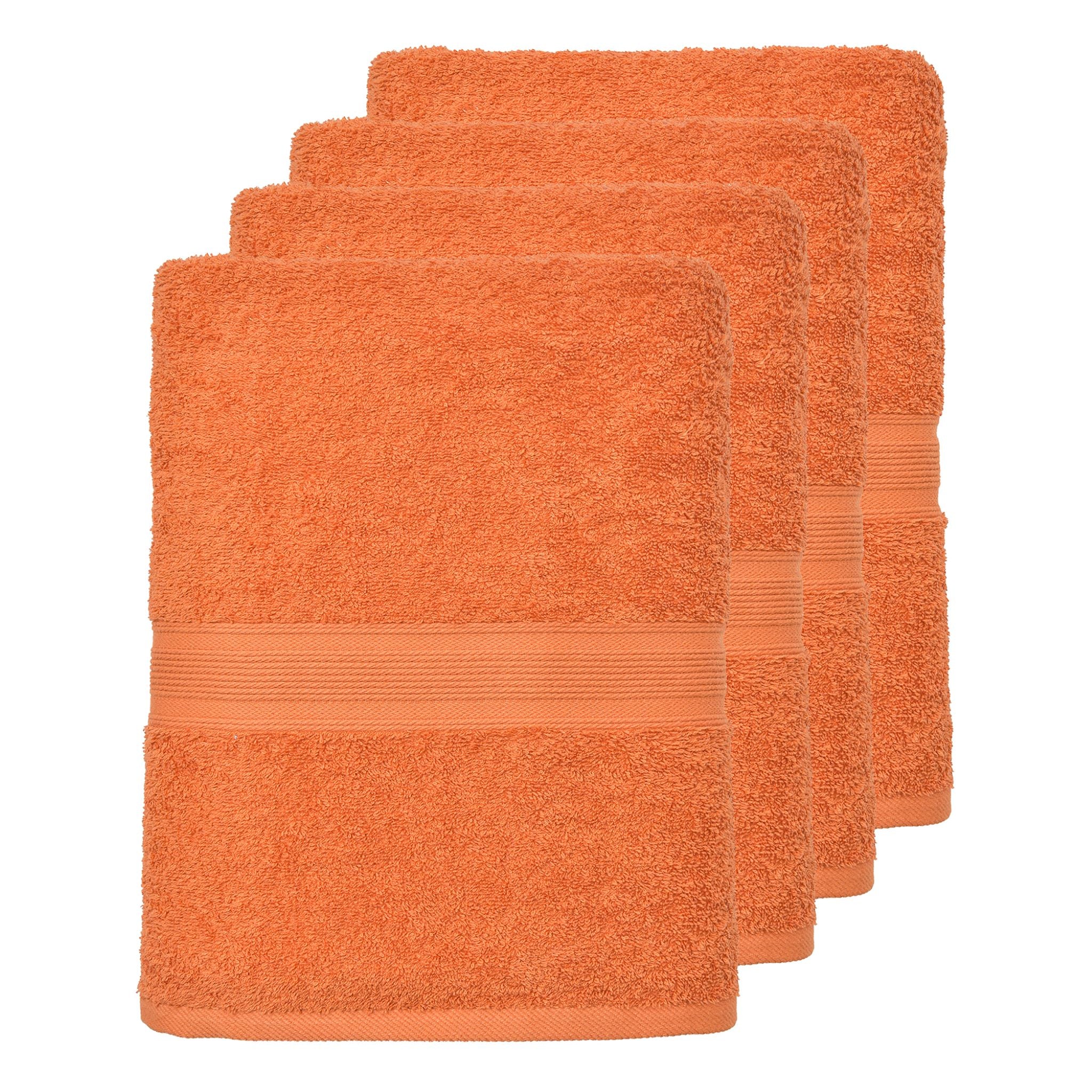 Handtücher von Leevitex – 4er Set, 100% Baumwolle, 50 x 100 cm, weich und saugfähig