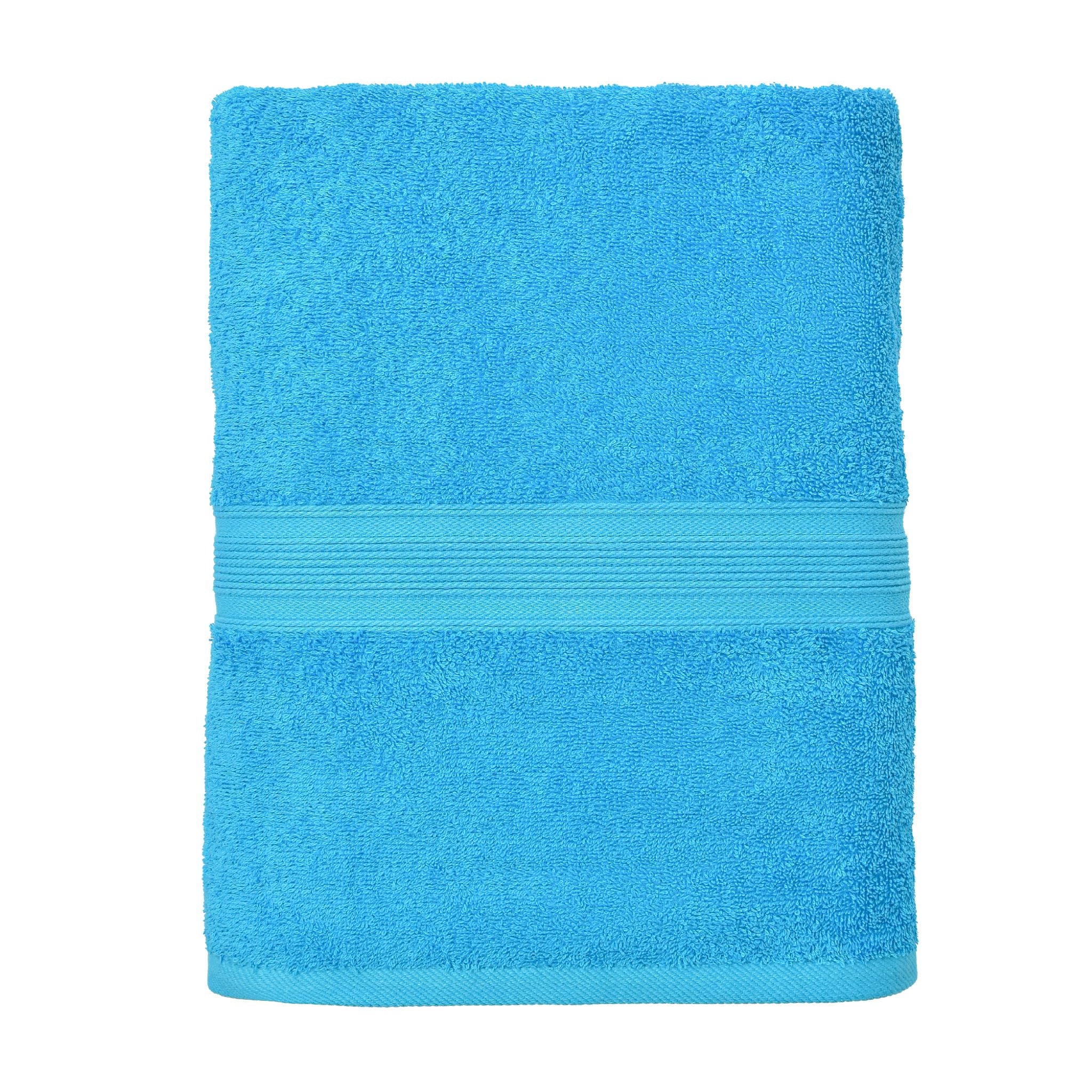 Saunatücher aus 100% Baumwolle im 1er Set – 80 x 200 cm, weich und saugfähig