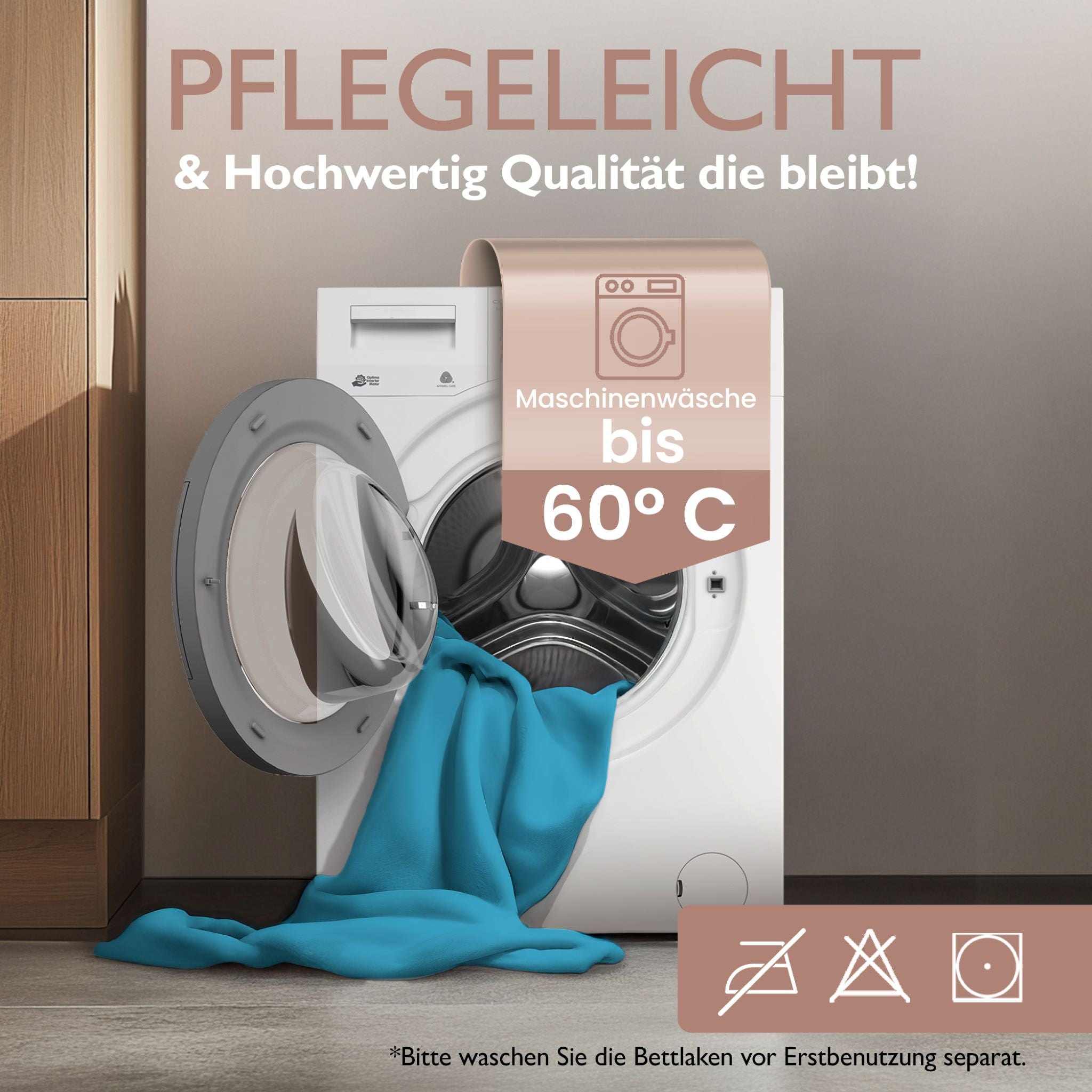 Winterspannbettlaken für 140x200 bis 160x200 cm | 40 cm Steg | 80% Baumwolle 20% Polyester