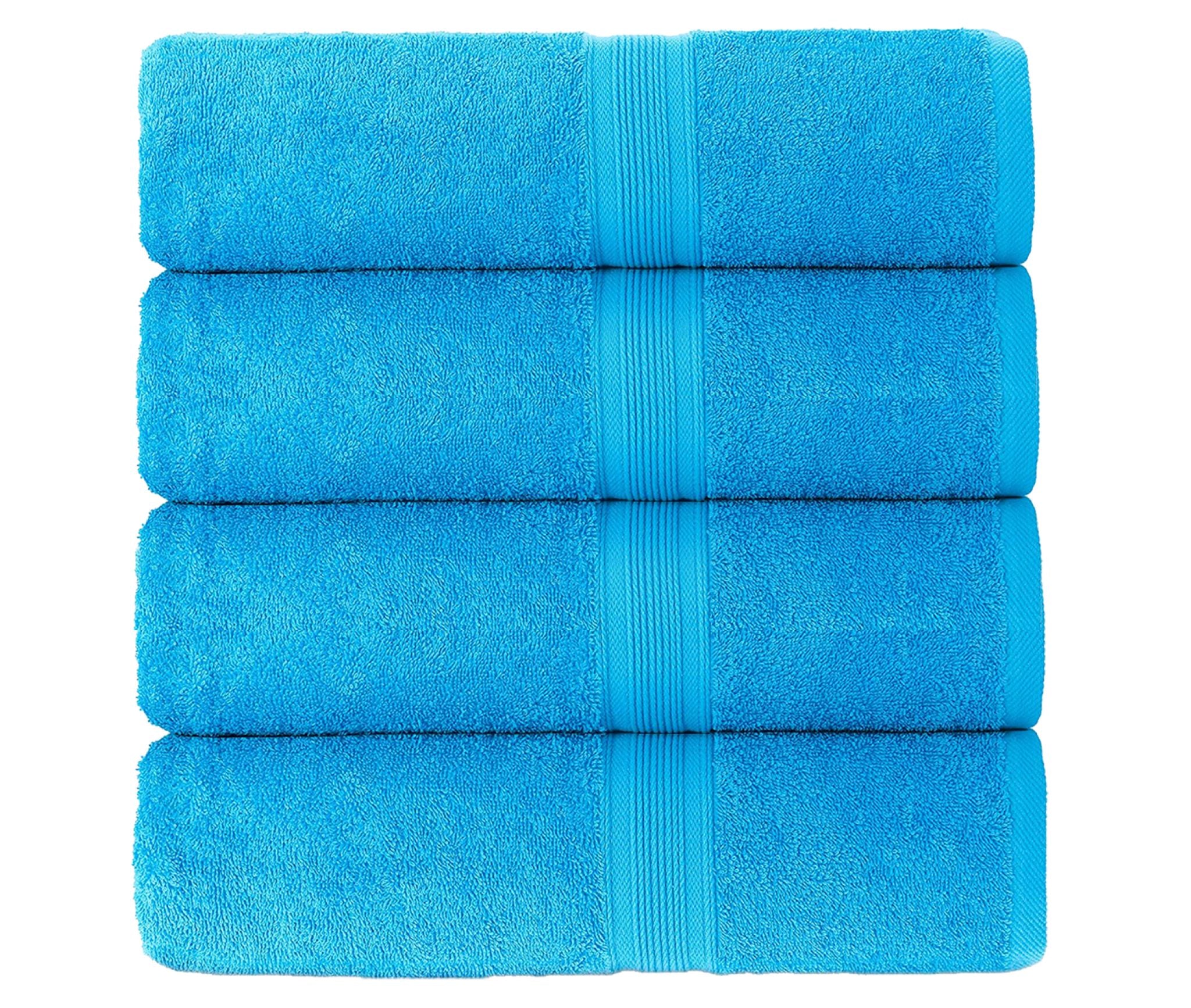 Handtücher von Leevitex – 4er Set, 100% Baumwolle, 50 x 100 cm, weich und saugfähig