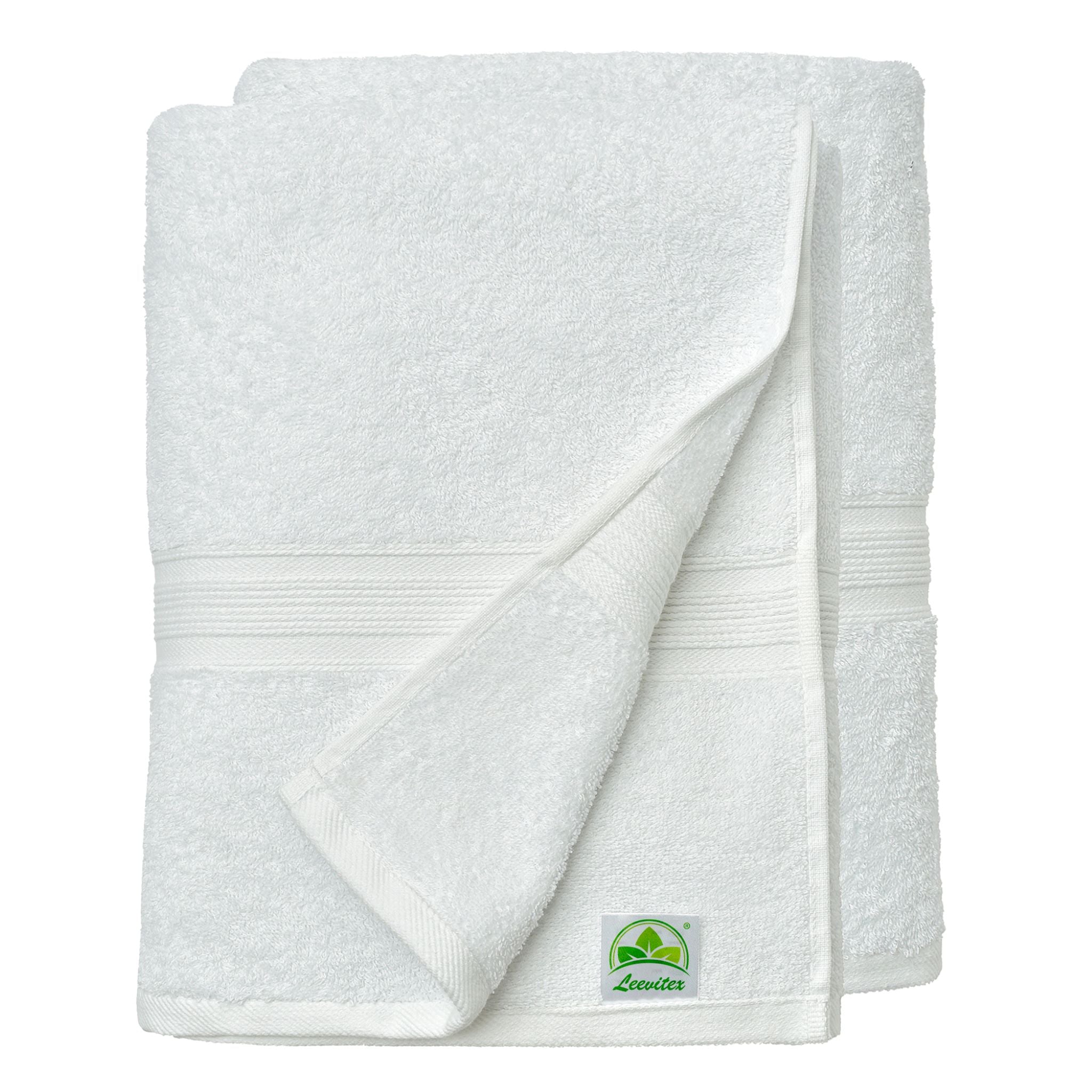 Saunatücher aus 100% Baumwolle im 2er Set – 80 x 200 cm, weich und saugfähig