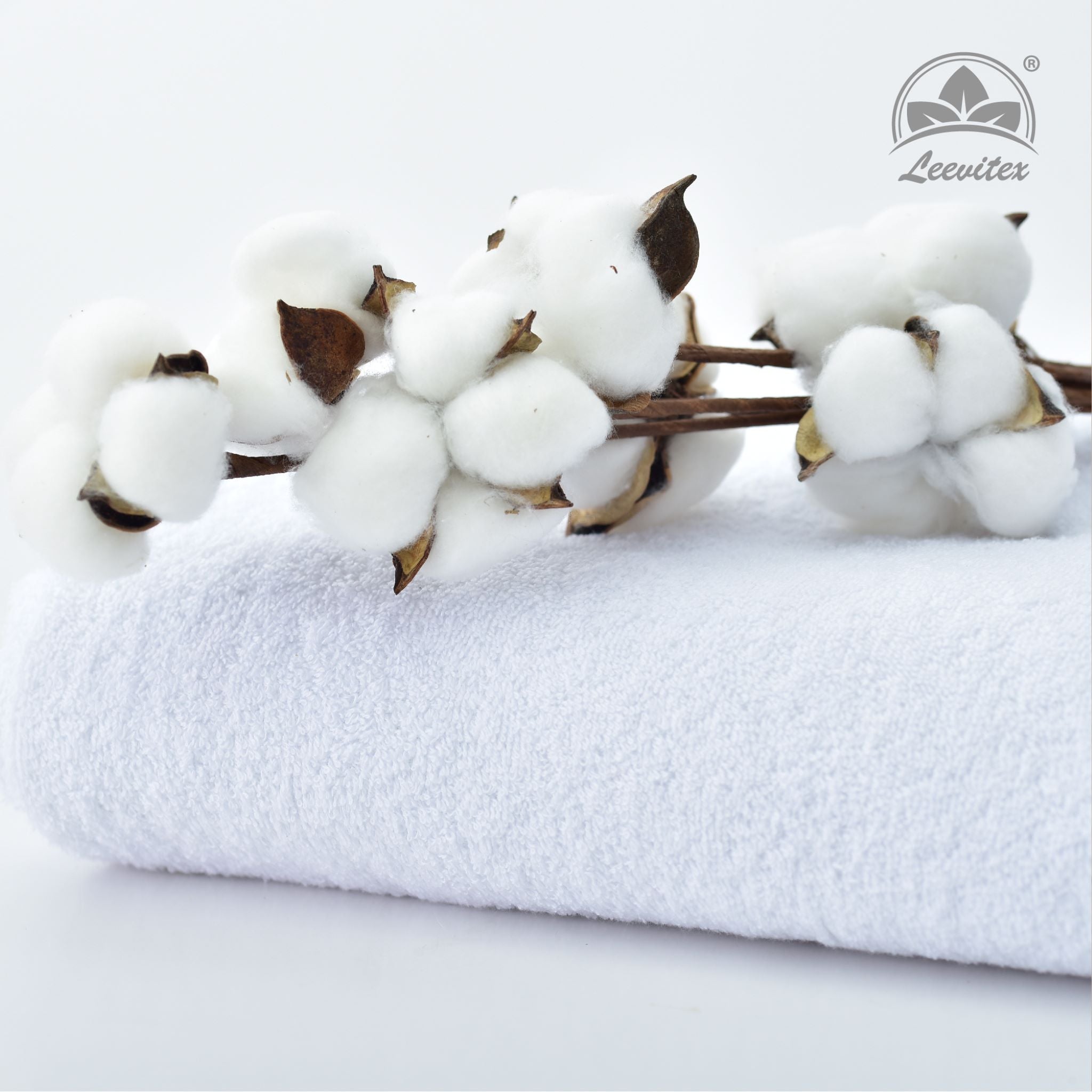 Handtücher von Leevitex – 4er Set, 100% Baumwolle, 50 x 100 cm, weich und saugfähig