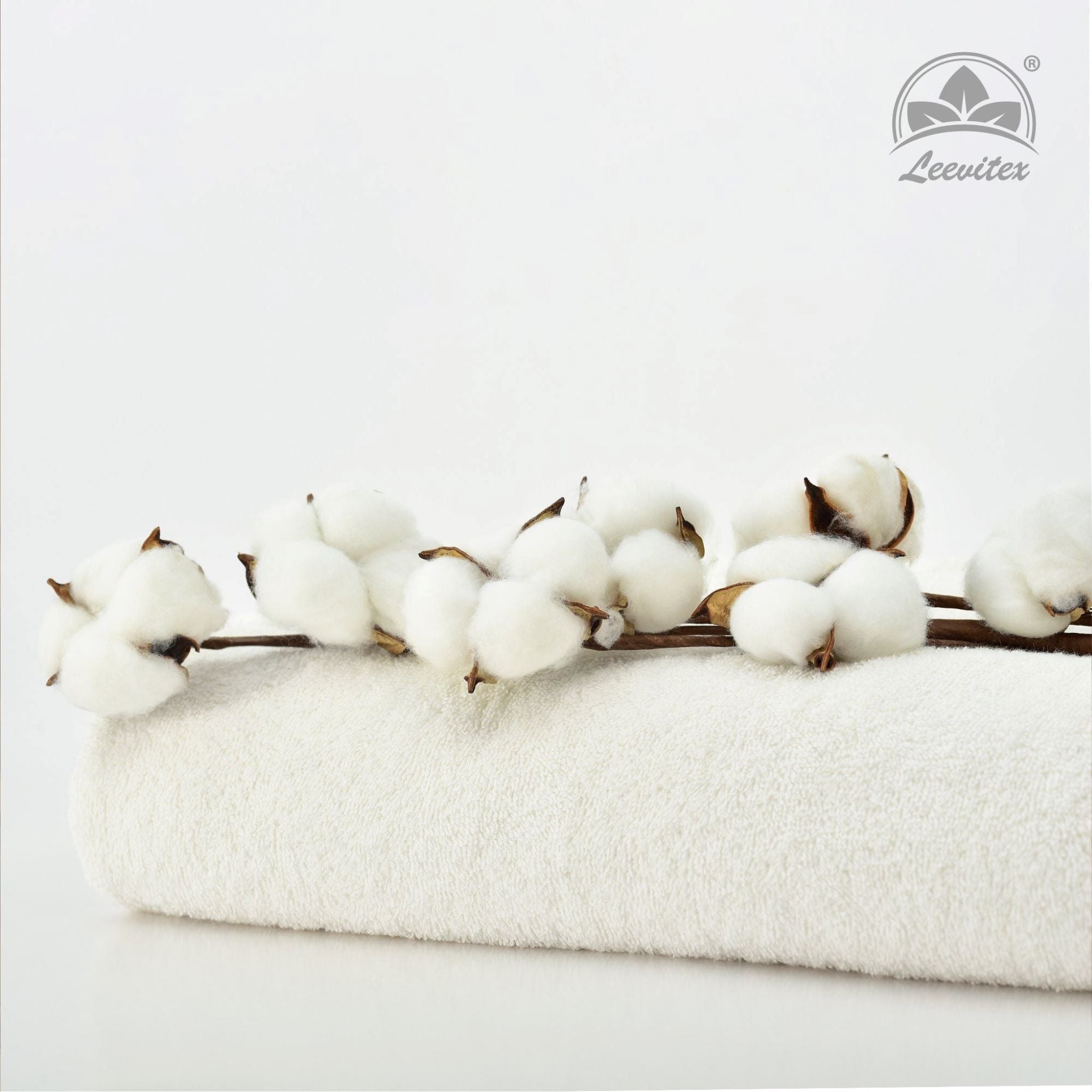 Saunatücher aus 100% Baumwolle im 1er Set – 80 x 200 cm, weich und saugfähig