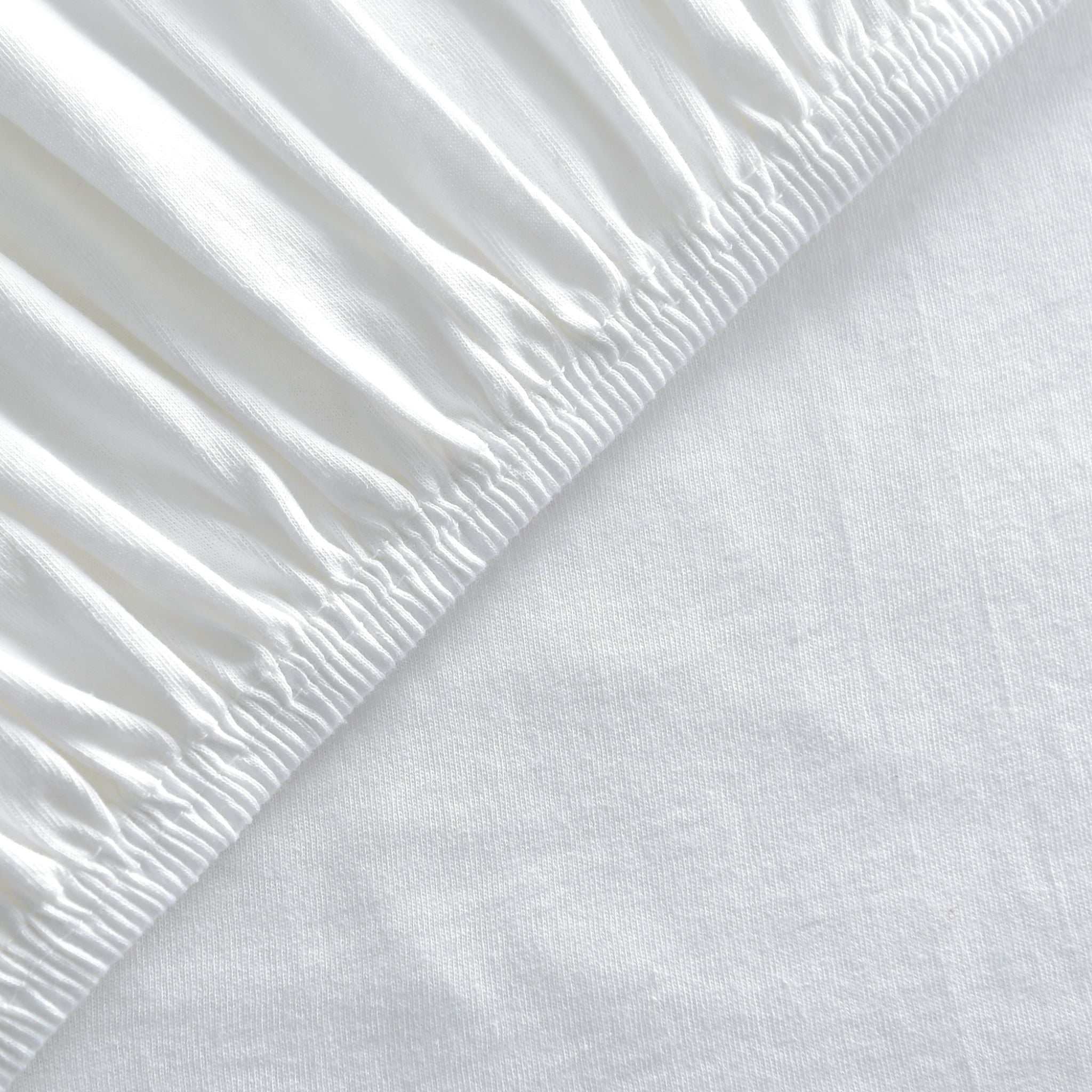 Basic Spannbettlaken 90x200 cm - 100x200cm | 25 cm Steg | 100% Jersey-Baumwolle