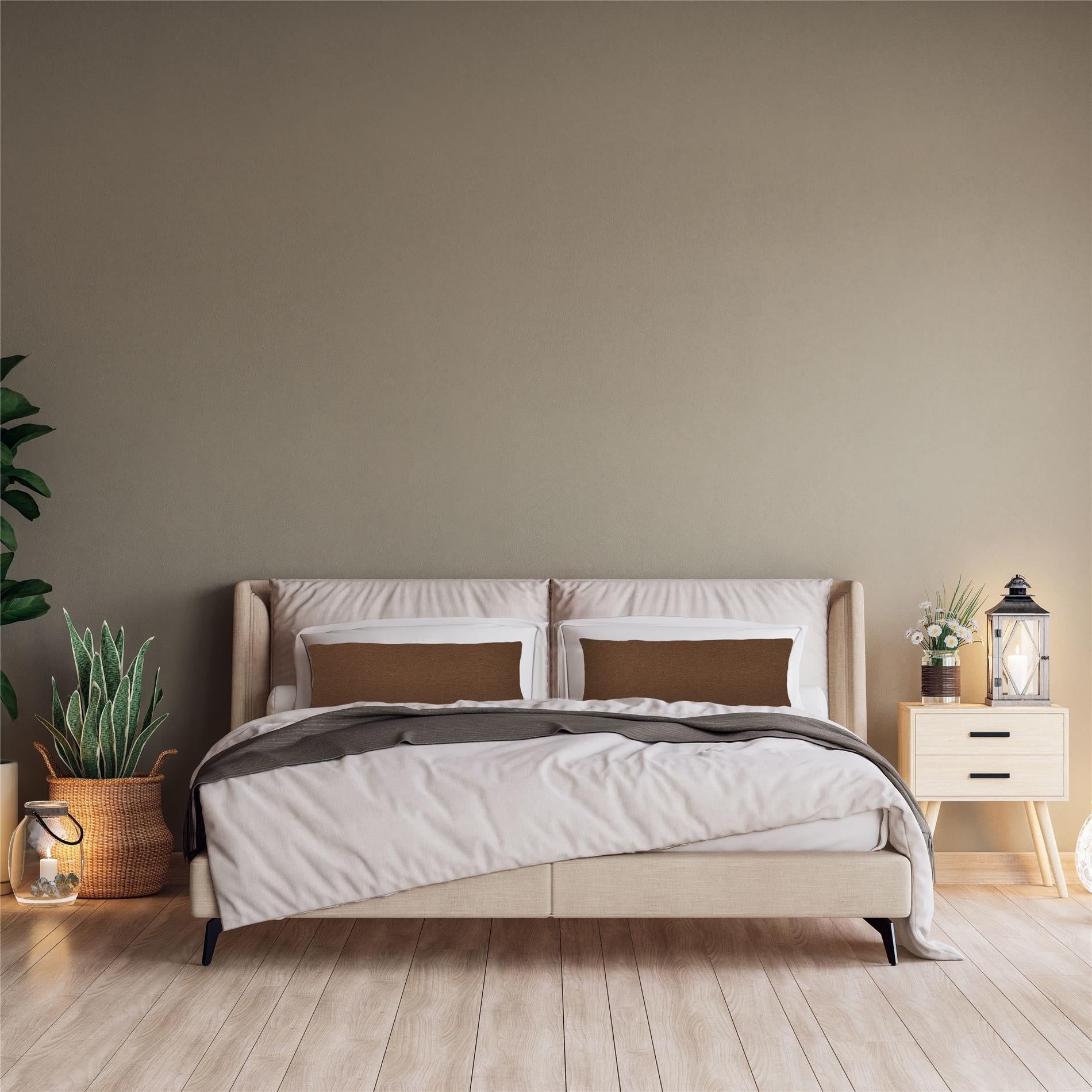 Kissenbezüge 2er Set 40x145 cm - 100% Baumwolle, stilvoll und gemütlich