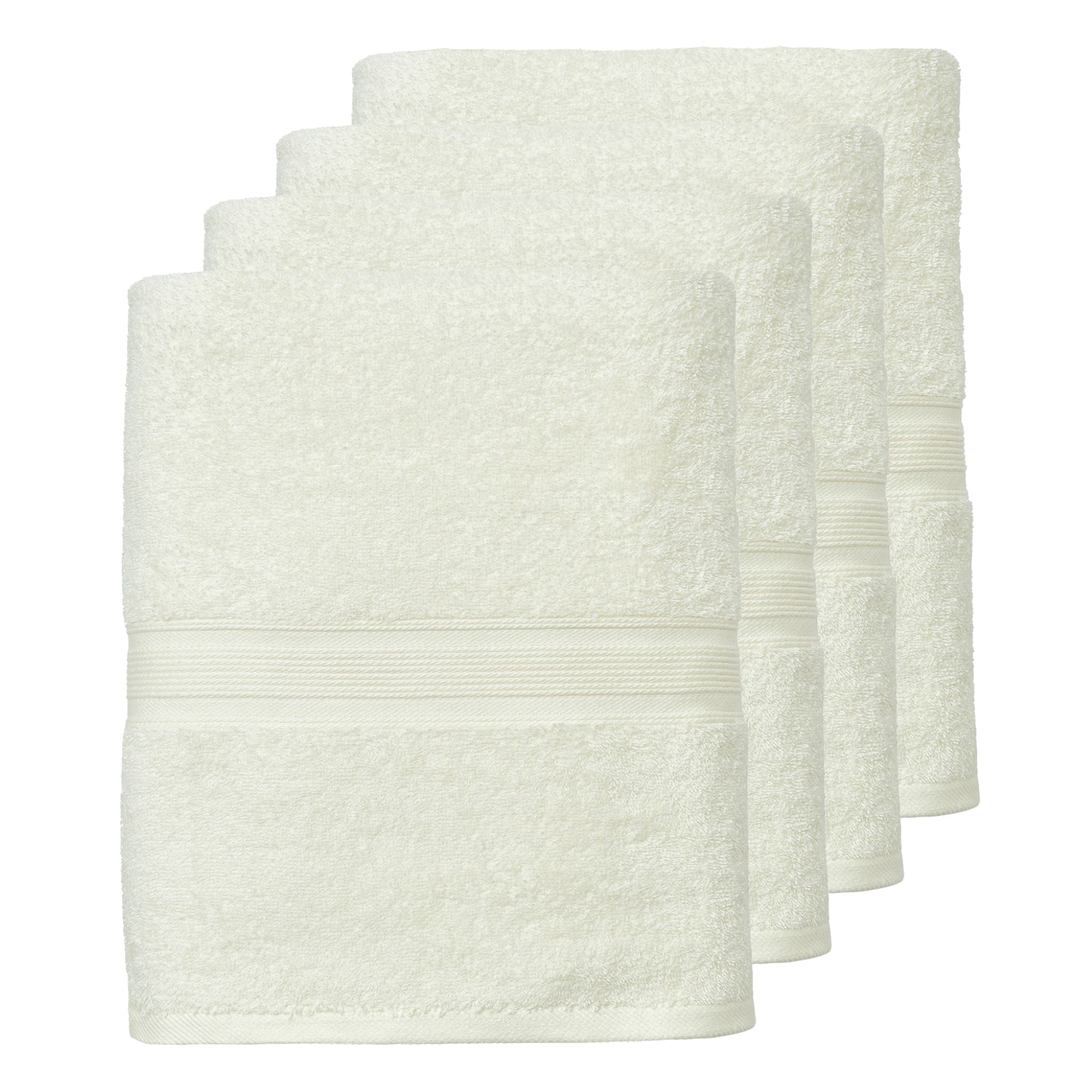 Handtücher von Leevitex – 4er Set, 100% Baumwolle, 50 x 100 cm, weich und saugfähig