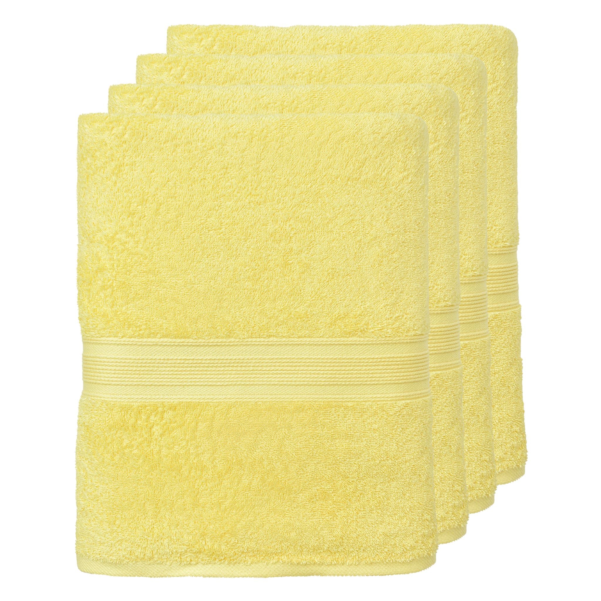 Handtücher von Leevitex – 4er Set, 100% Baumwolle, 50 x 100 cm, weich und saugfähig