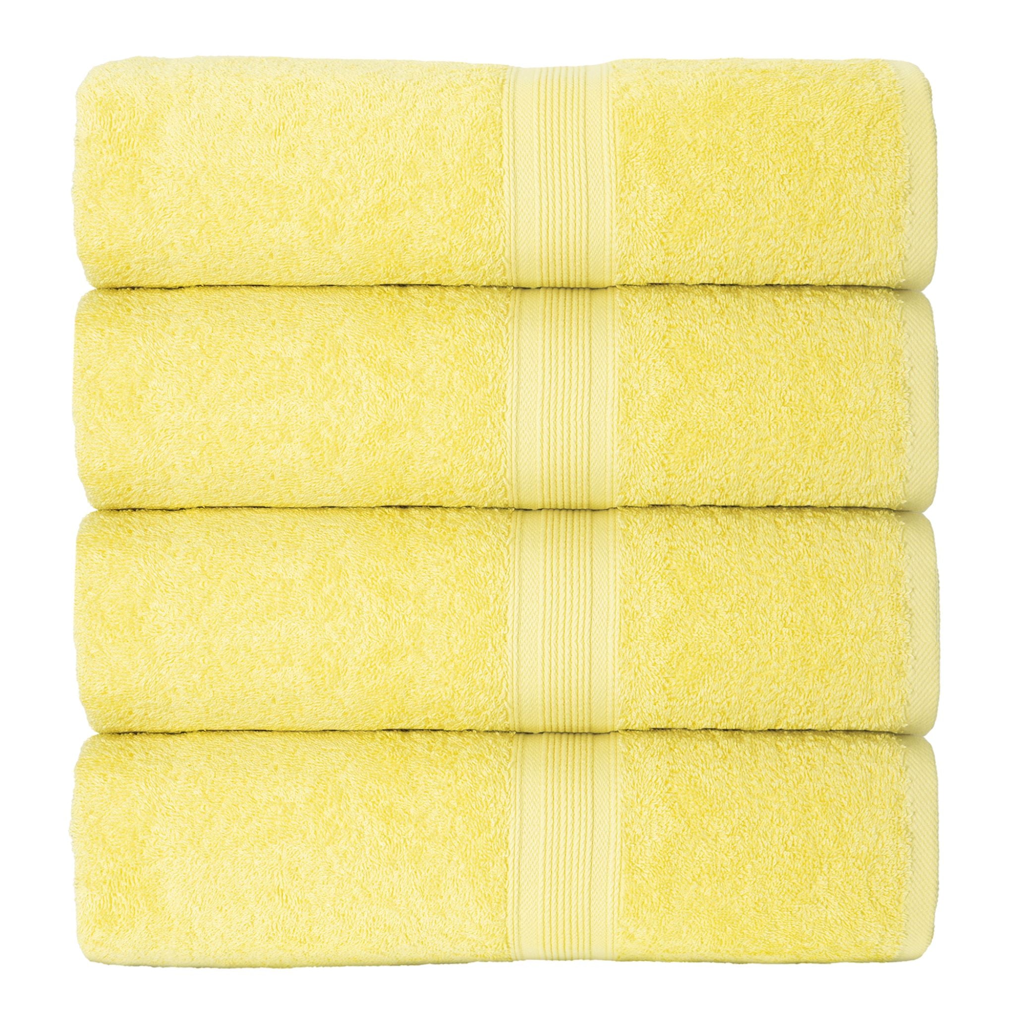 Handtücher von Leevitex – 4er Set, 100% Baumwolle, 50 x 100 cm, weich und saugfähig