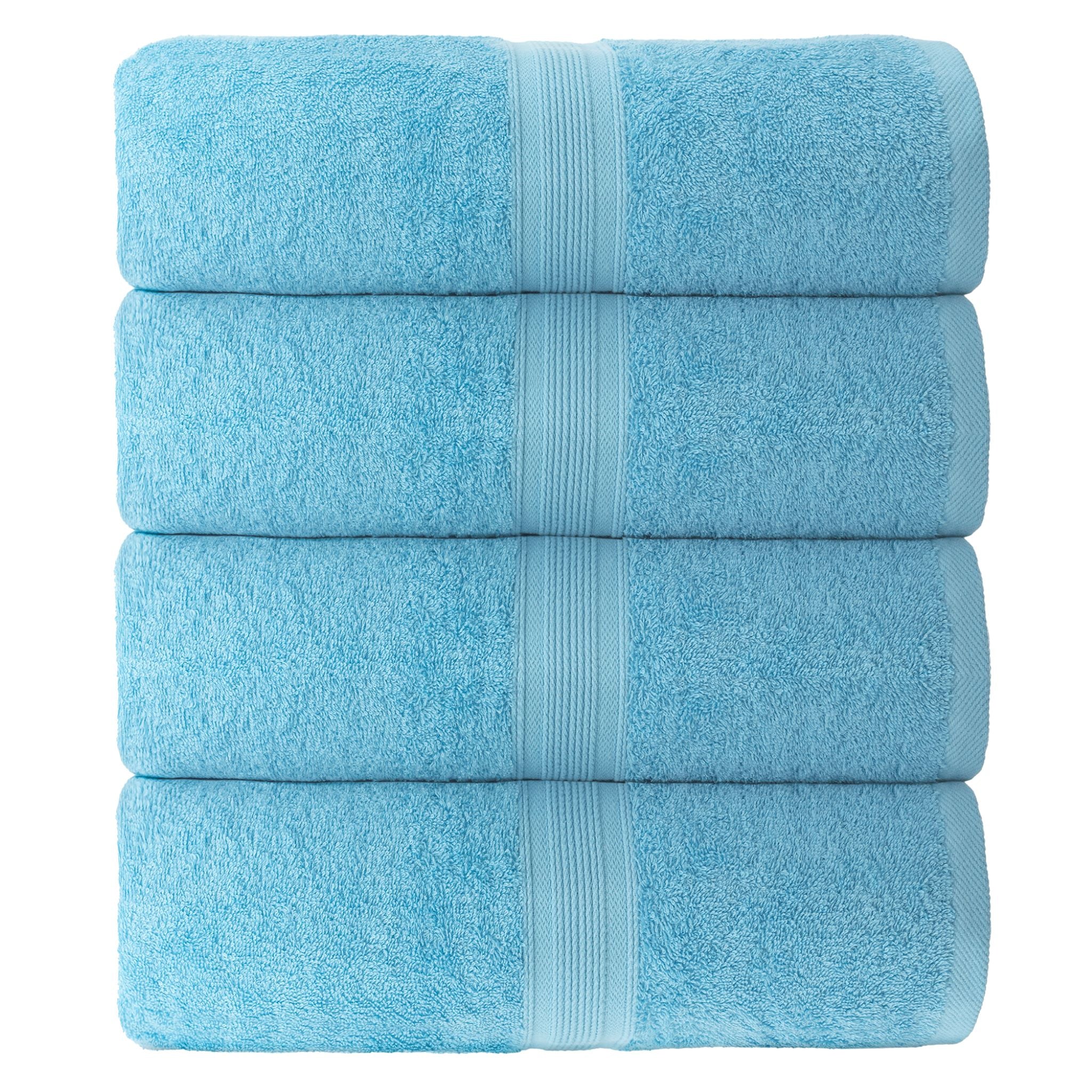 Handtücher von Leevitex – 4er Set, 100% Baumwolle, 50 x 100 cm, weich und saugfähig