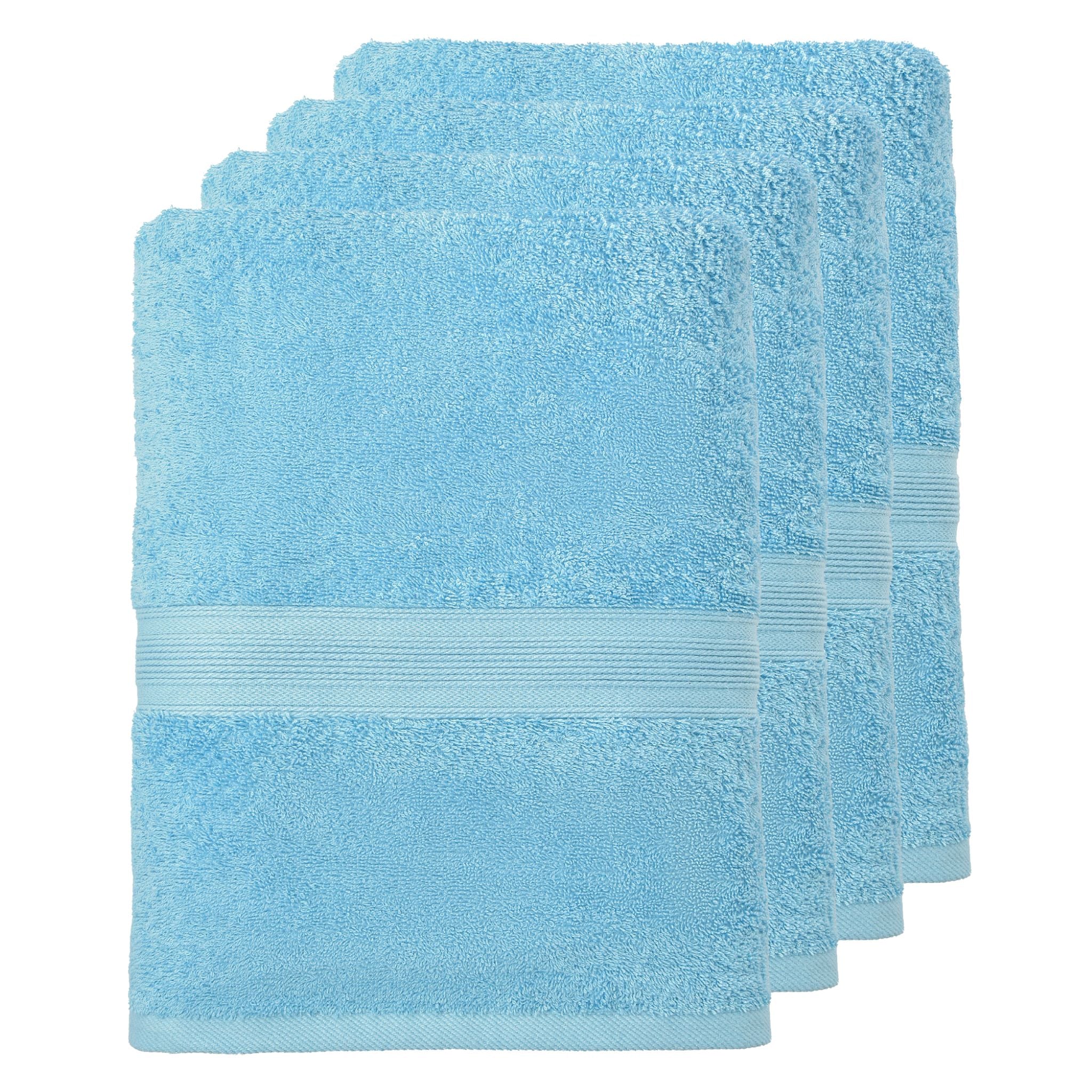 Handtücher von Leevitex – 4er Set, 100% Baumwolle, 50 x 100 cm, weich und saugfähig