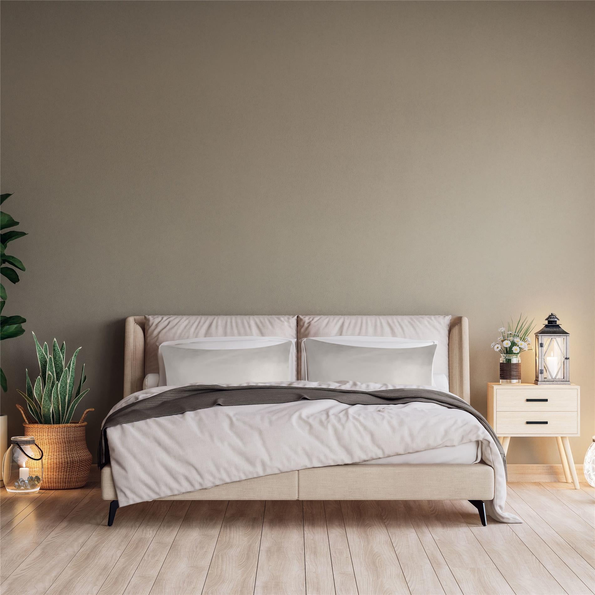 Kissenbezüge 2er Set 40x145 cm - 100% Baumwolle, stilvoll und gemütlich