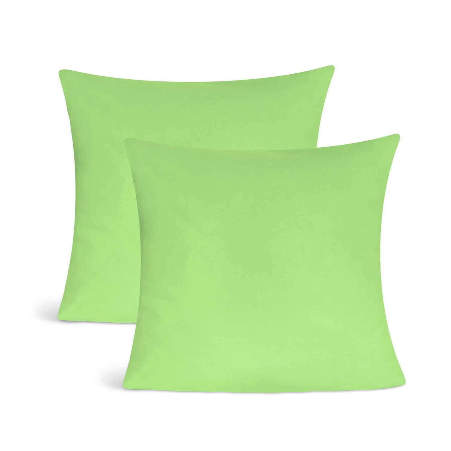 Kissenbezüge 2er Set 40x40 cm - 100% Baumwolle, stilvoll und gemütlich